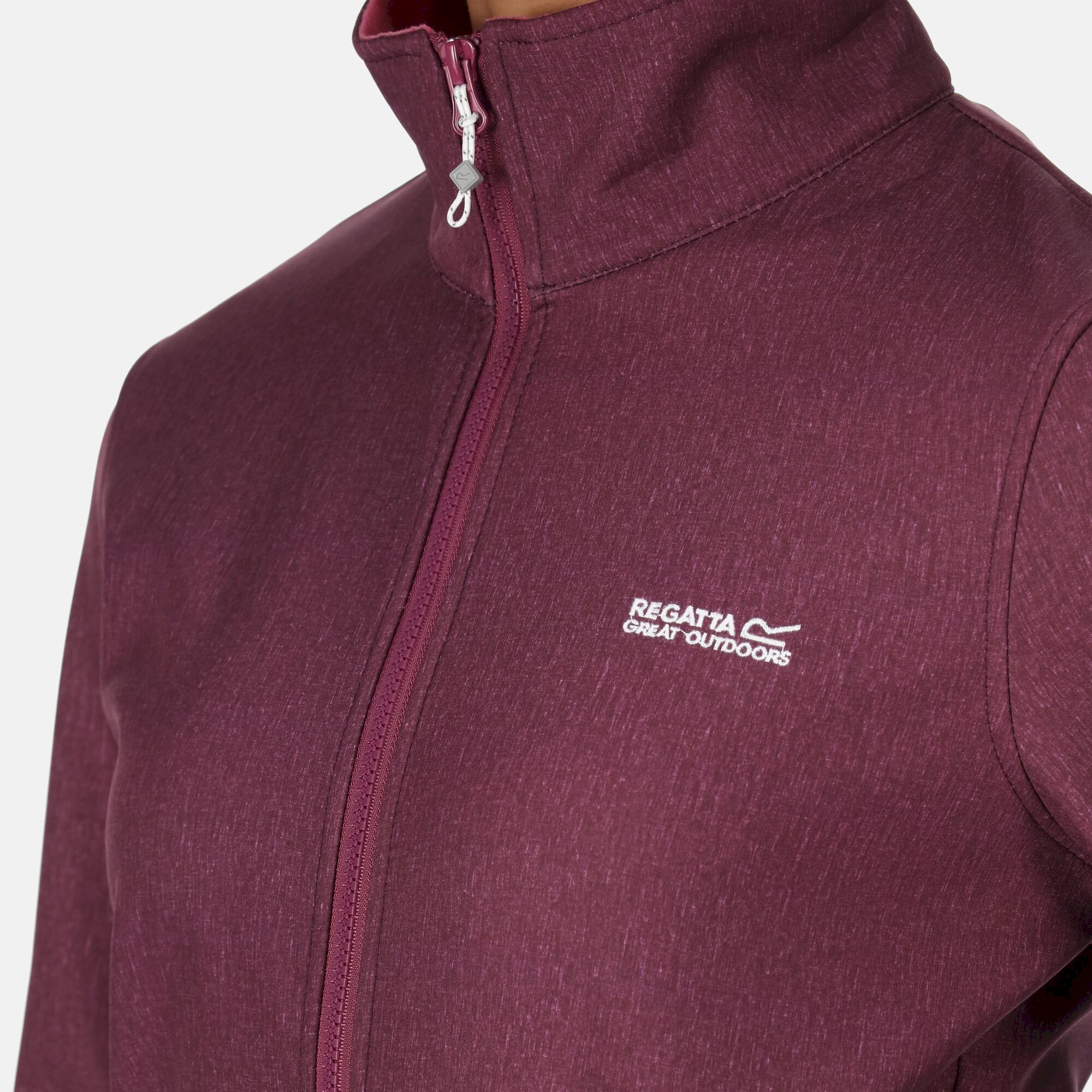 Women's Connie V Softshell Walking Jacket | Amaranth Haze Marl