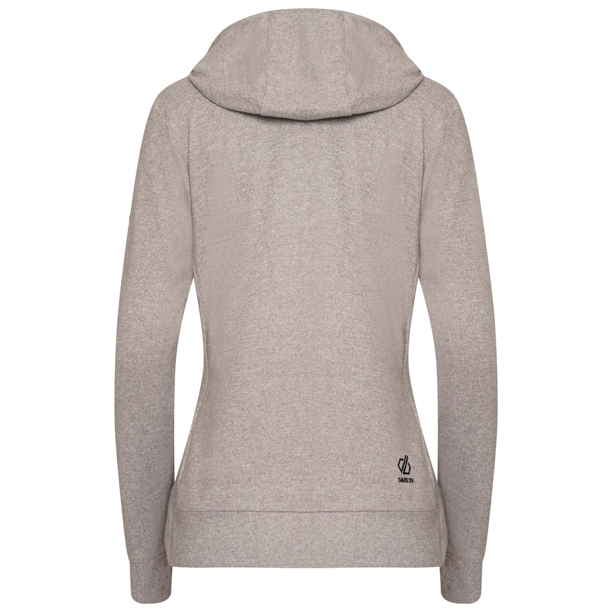 Dare 2b - Women's Out & Out Overhead Hooded Fleece | Ash Grey Marl