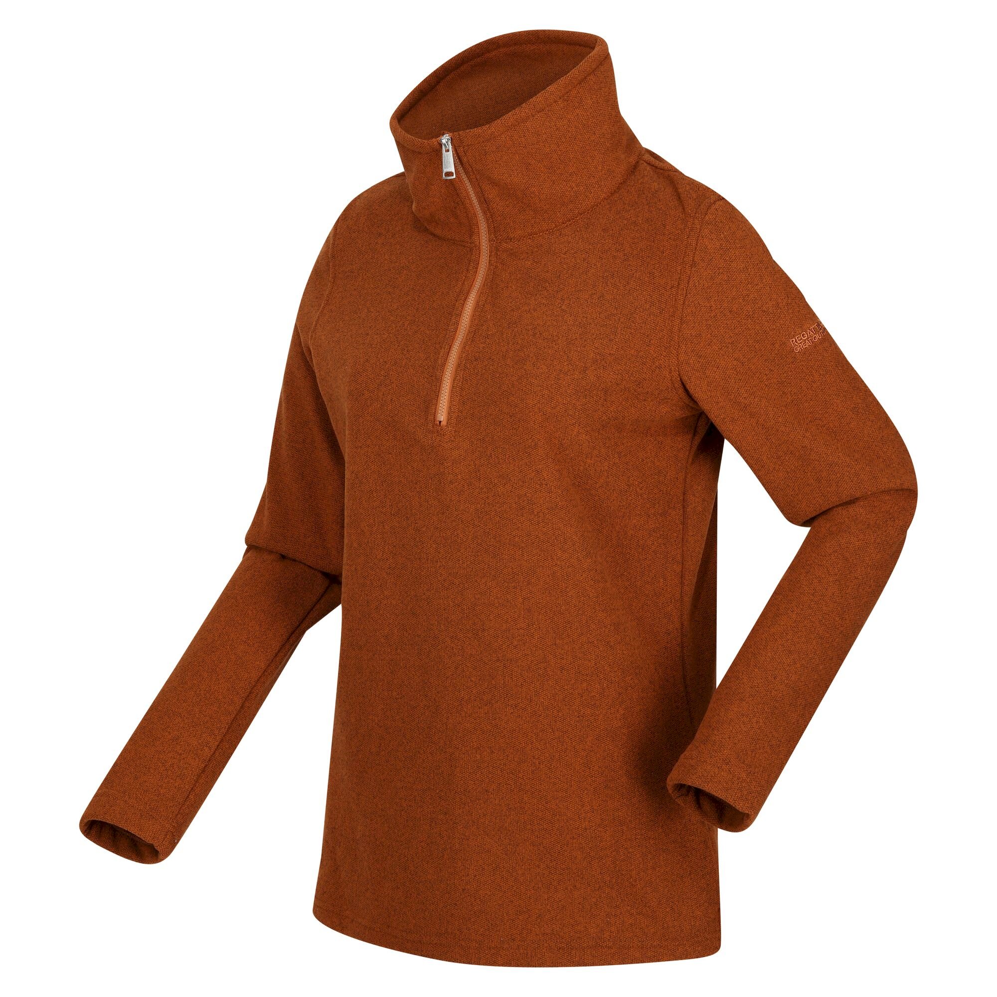 Women's Kizmit Half Zip Fleece | Copper Almond Two Tone