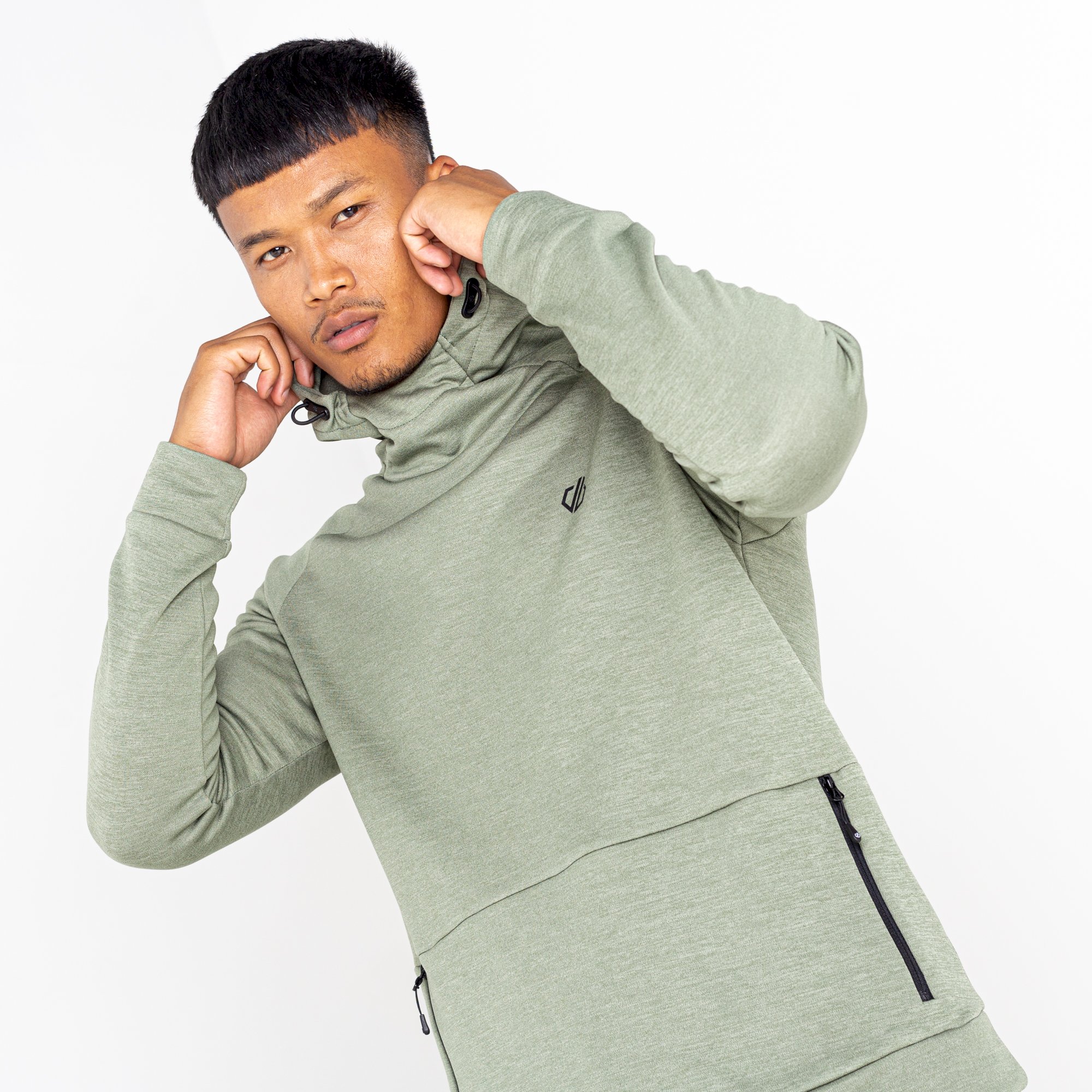 Dare 2b - Men's Out Calling Overhead Fleece | Agave Green Marl