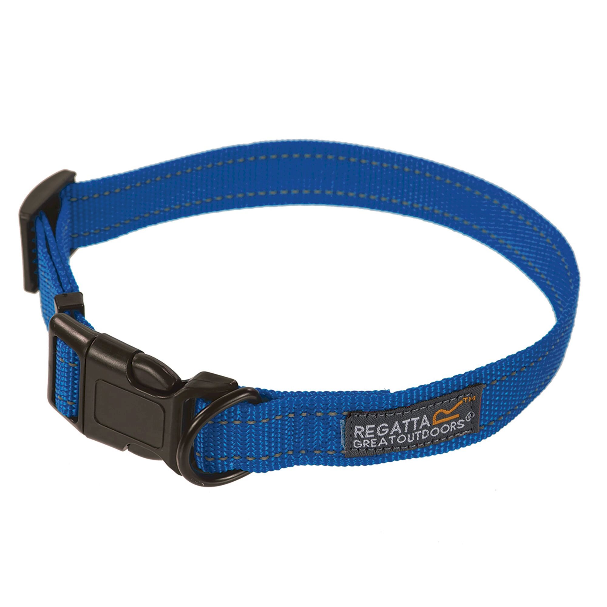 Comfort Hardwearing Dog Collar 45-70cm | Oxford Blue
