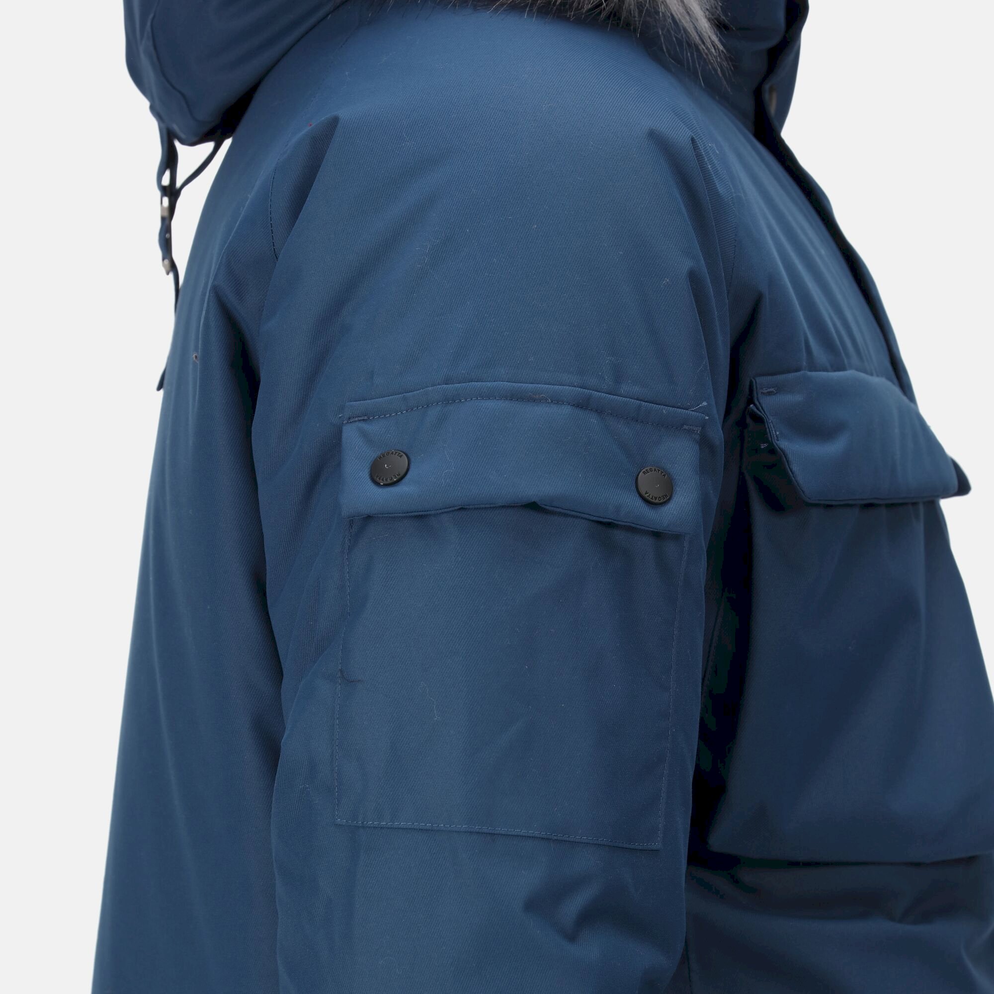 Men's Aziel Waterproof Heated Parka Jacket | Dark Denim