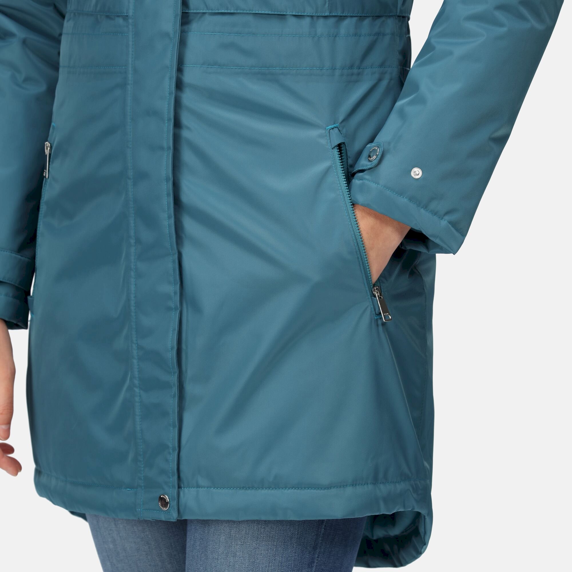 Women's Lyanna Fur Trim Parka Jacket | Dragonfly