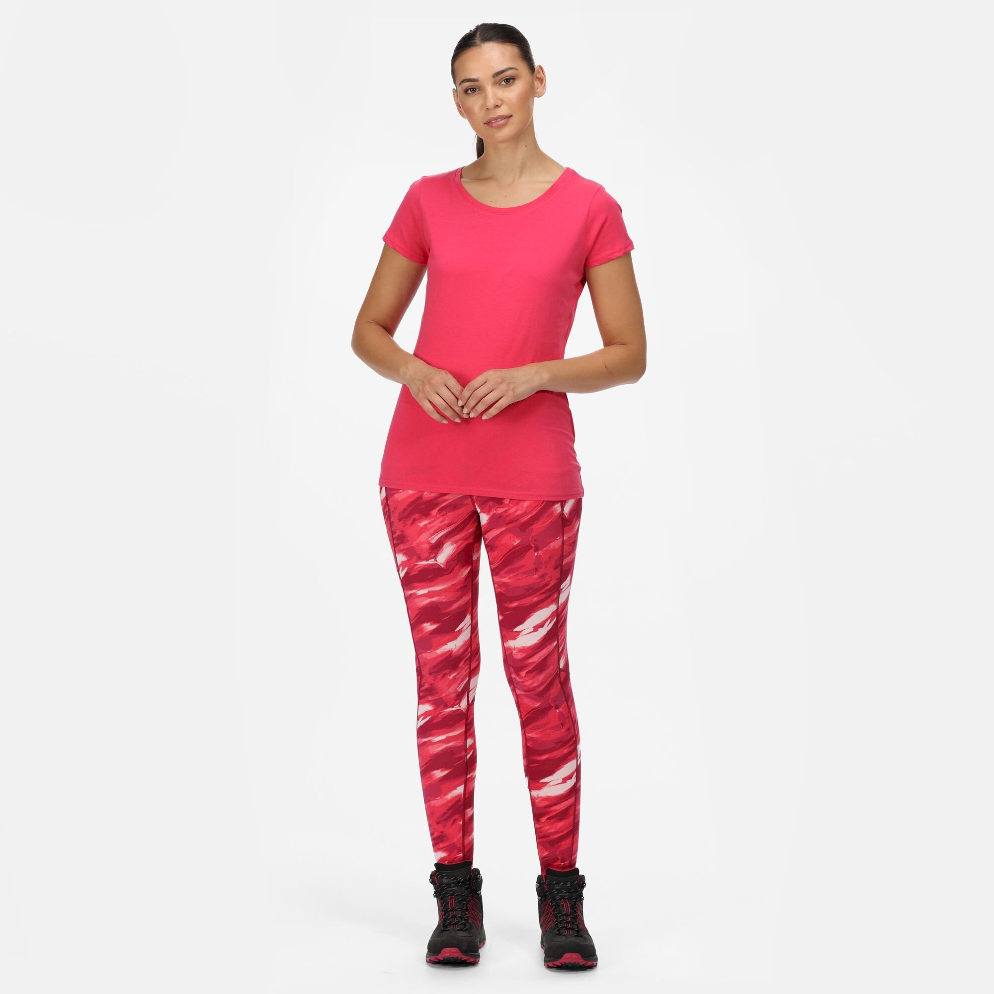 Women's Carlie Coolweave T-Shirt | Rethink Pink