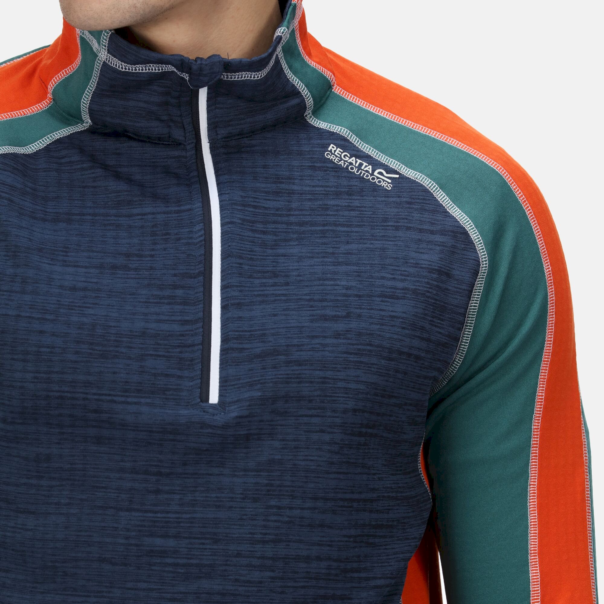 Men's Hepley Half Zip Lightweight Fleece | Maize Yellow