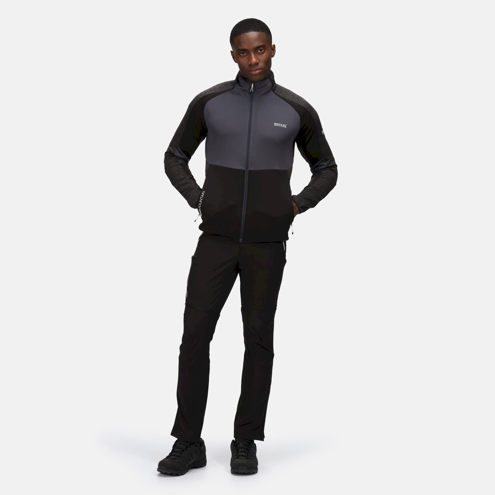 Men's Yare V Softshell Jacket | India Grey Black
