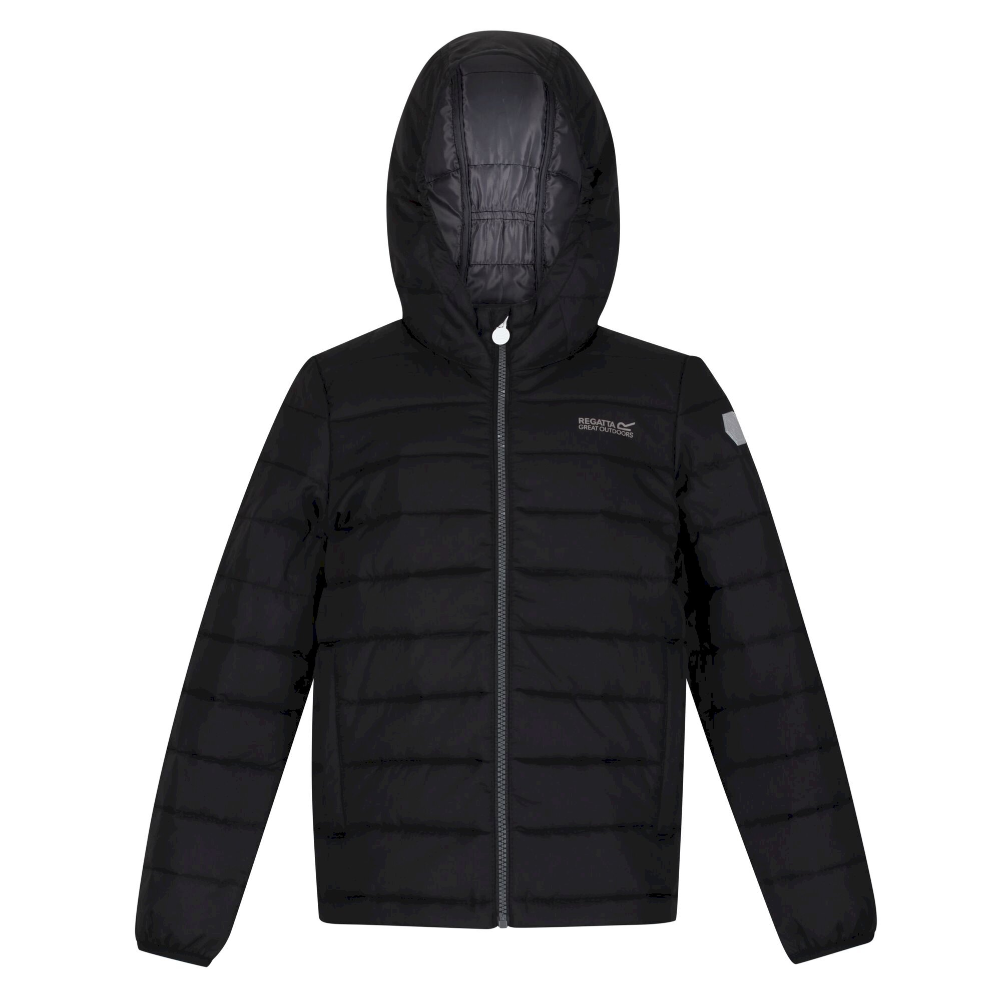 Kids' Helfa Insulated Hooded Jacket | Black
