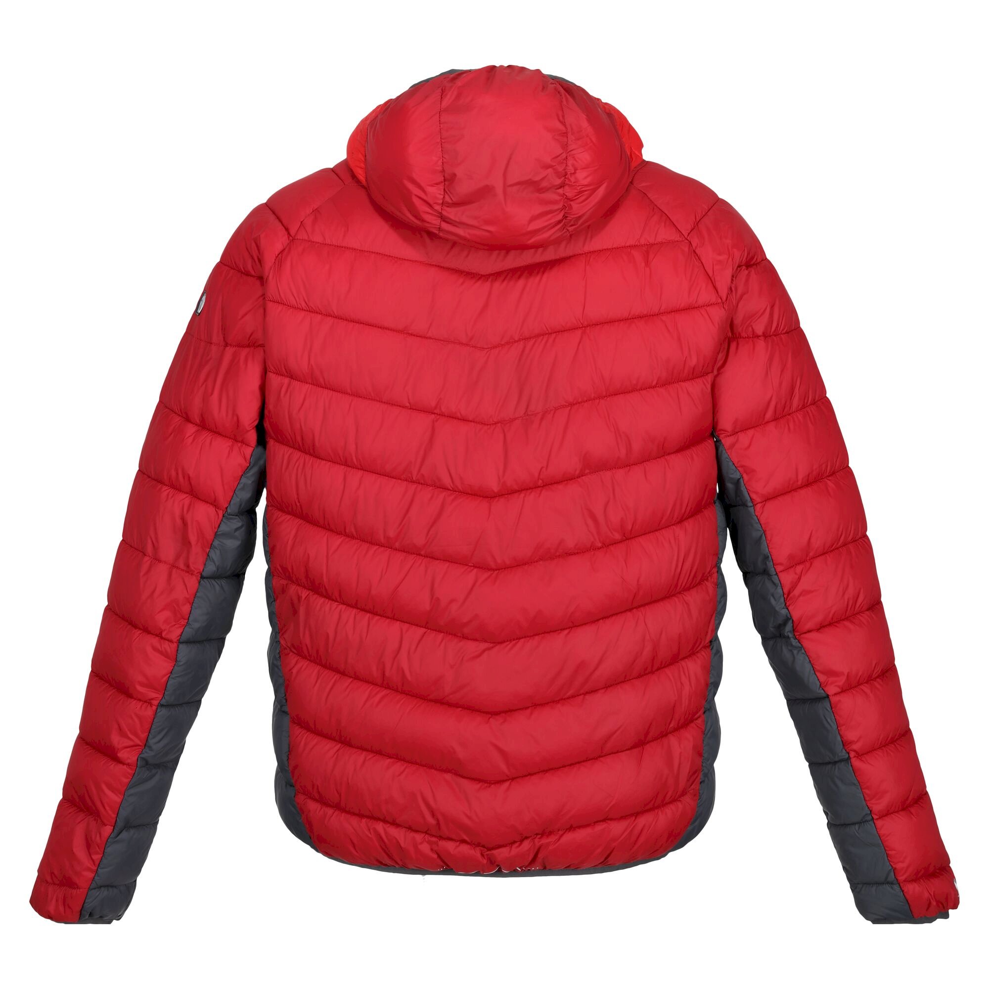 Men's Harrock Hooded Puffer Jacket | Dark Red Chinese Red