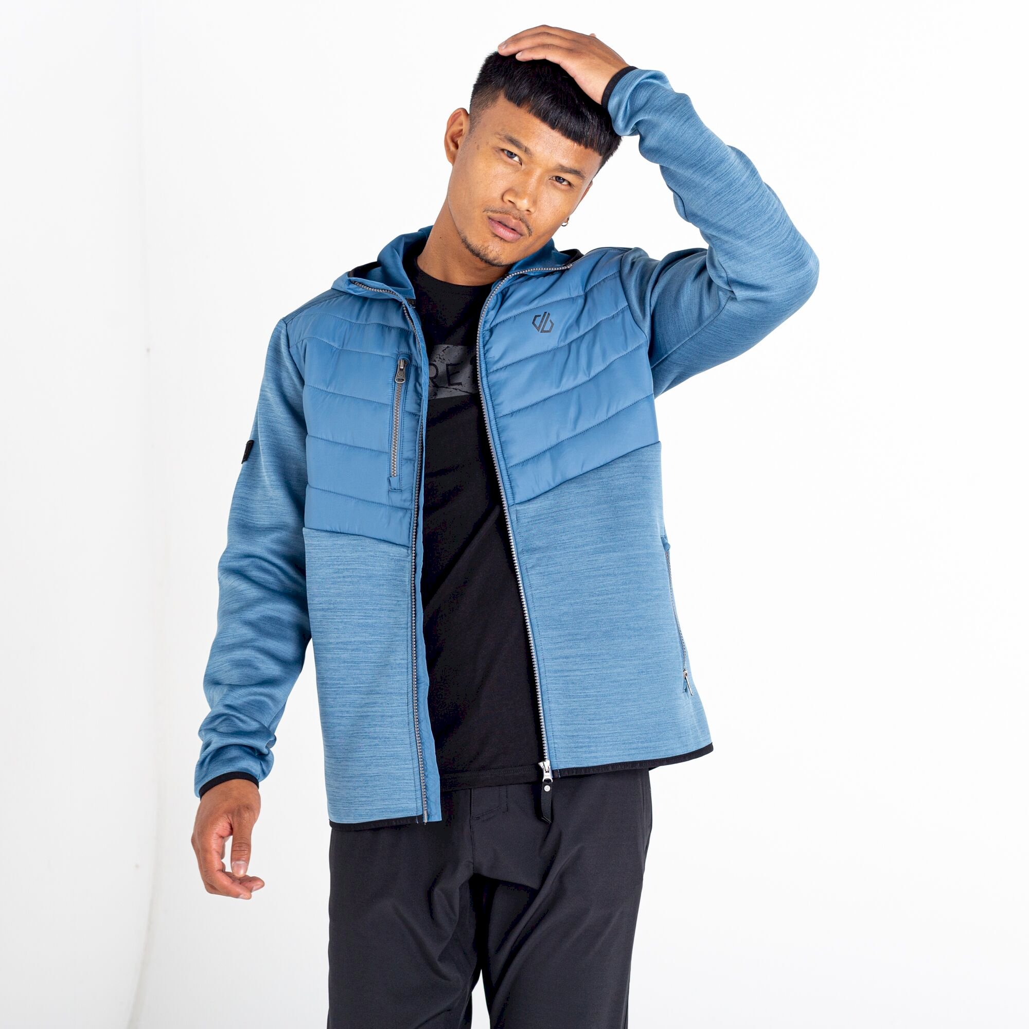 Dare 2b - Narrative II Full Zip Sweater | Stellar Blue
