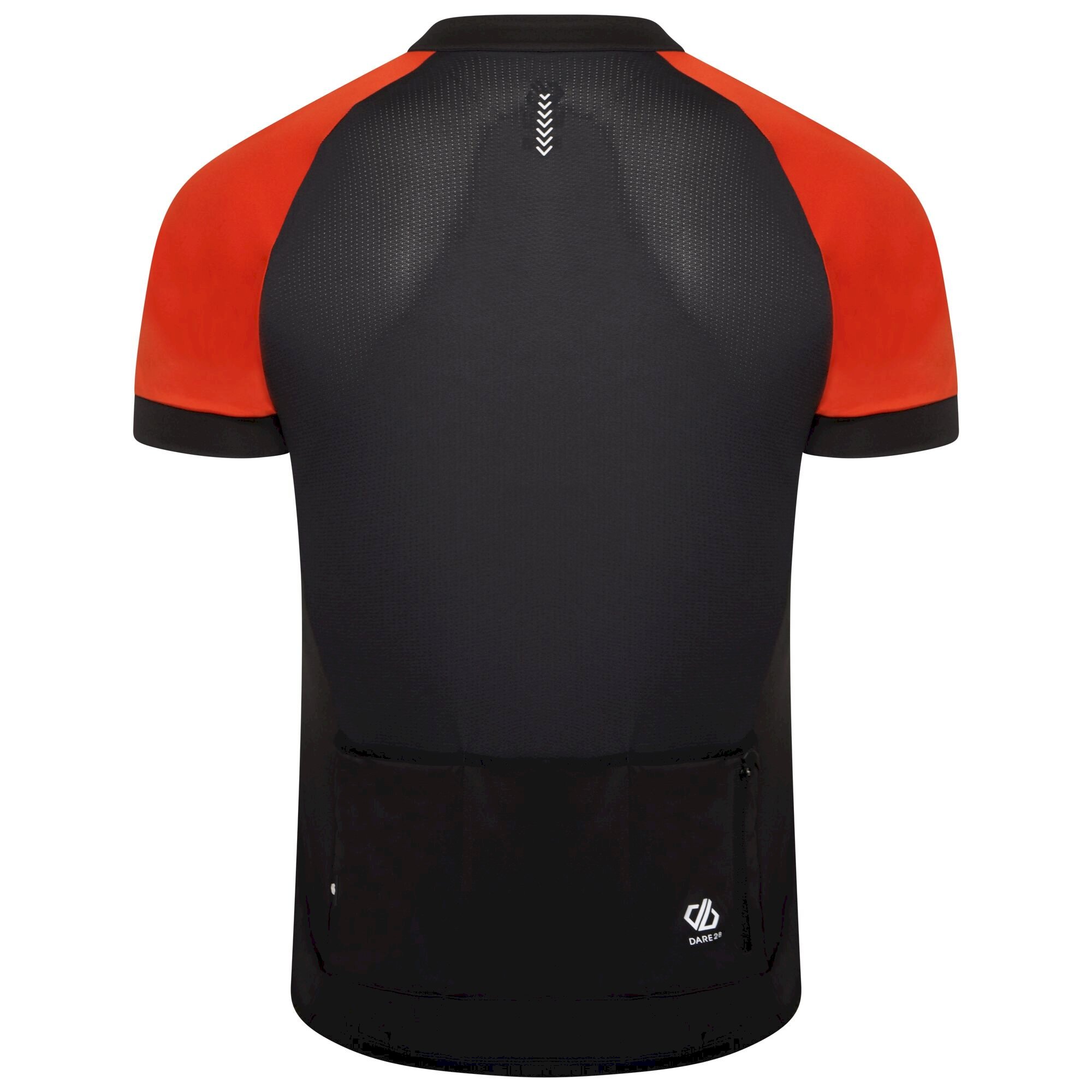 Dare 2b - Men's Stay The Course Half Zip Cycling Jersey | Trail Blaze Black