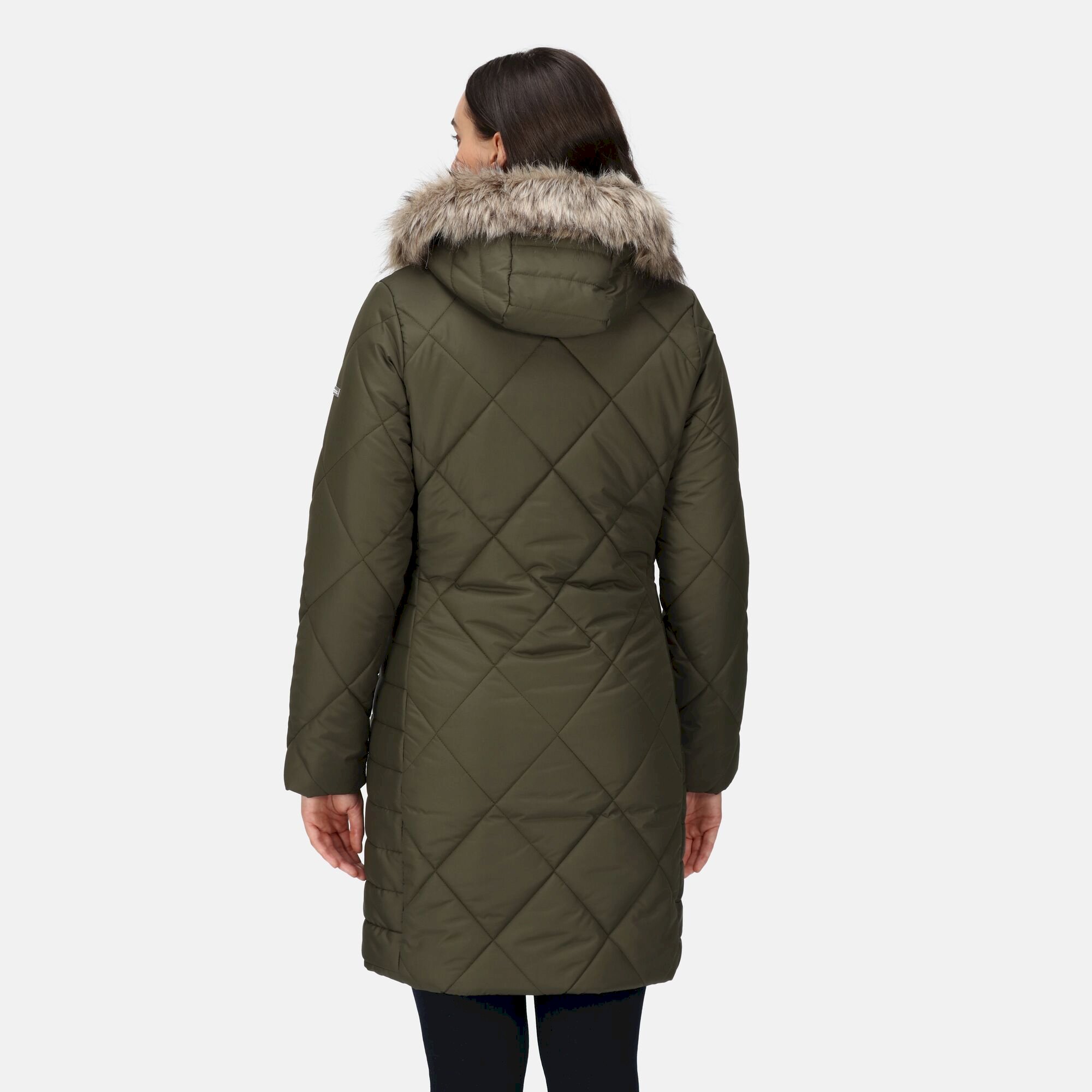 Women's Fritha II Insulated Parka Jacket | Dark Khaki