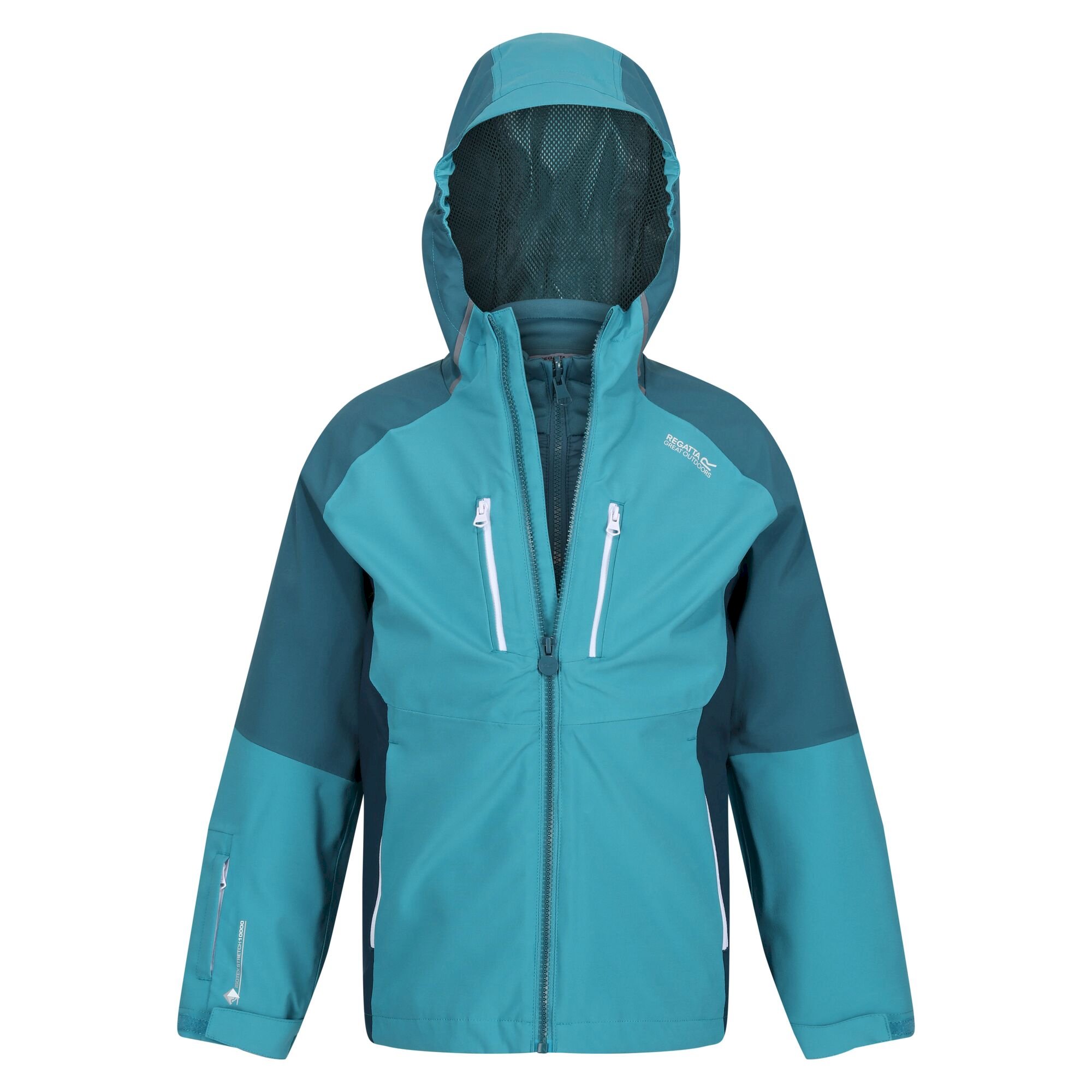 Kids' Hydrate VII 3-In-1 Waterproof Jacket | Pagoda Blue Dragonfly
