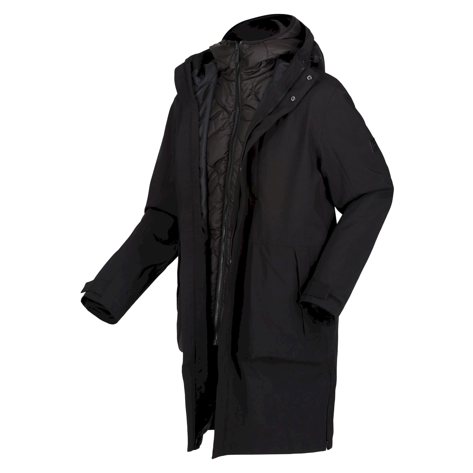 Men's Alessandro 3-In-1 Parka Jacket | Black