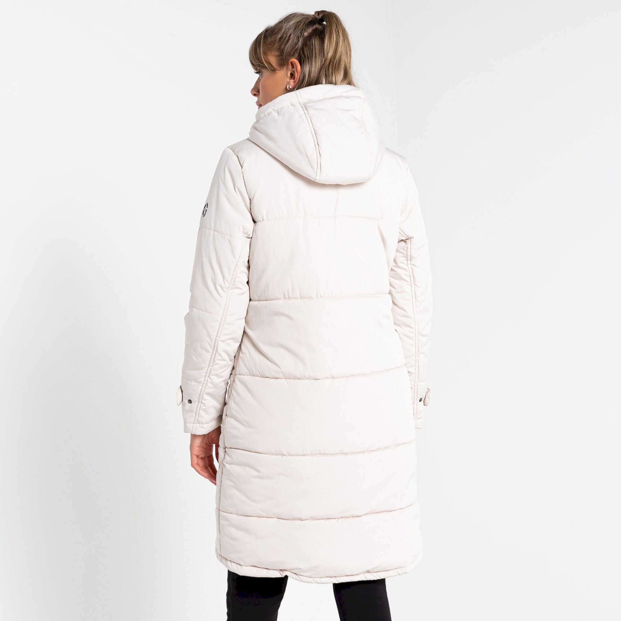 Dare 2b - Women's Reputable II Mid Length Padded Jacket | Barley White