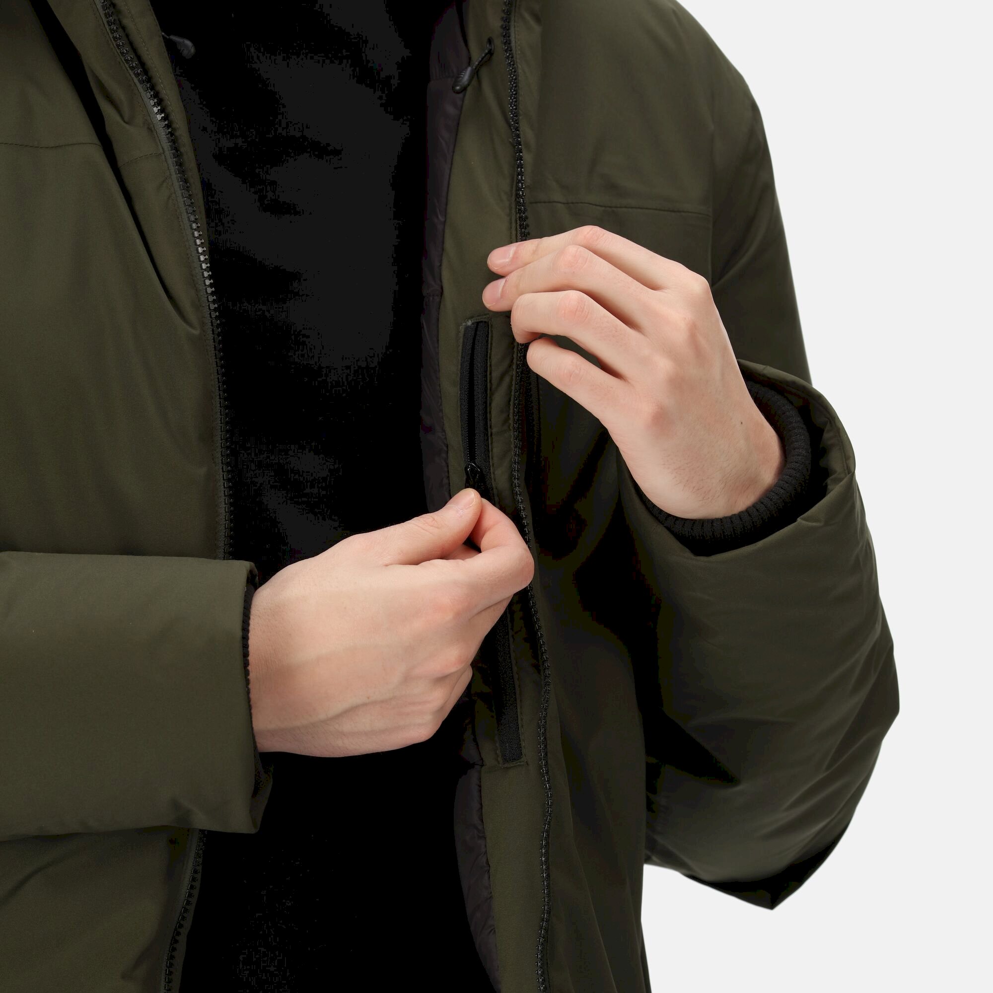 Men's Yewbank II Parka Jacket | Dark Khaki