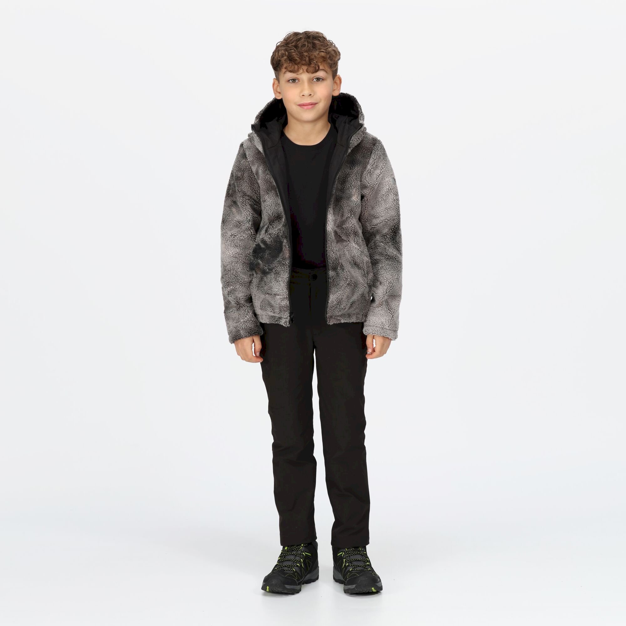 Kids' Spyra III Lightweight Insulated Jacket | Black Dark Grey