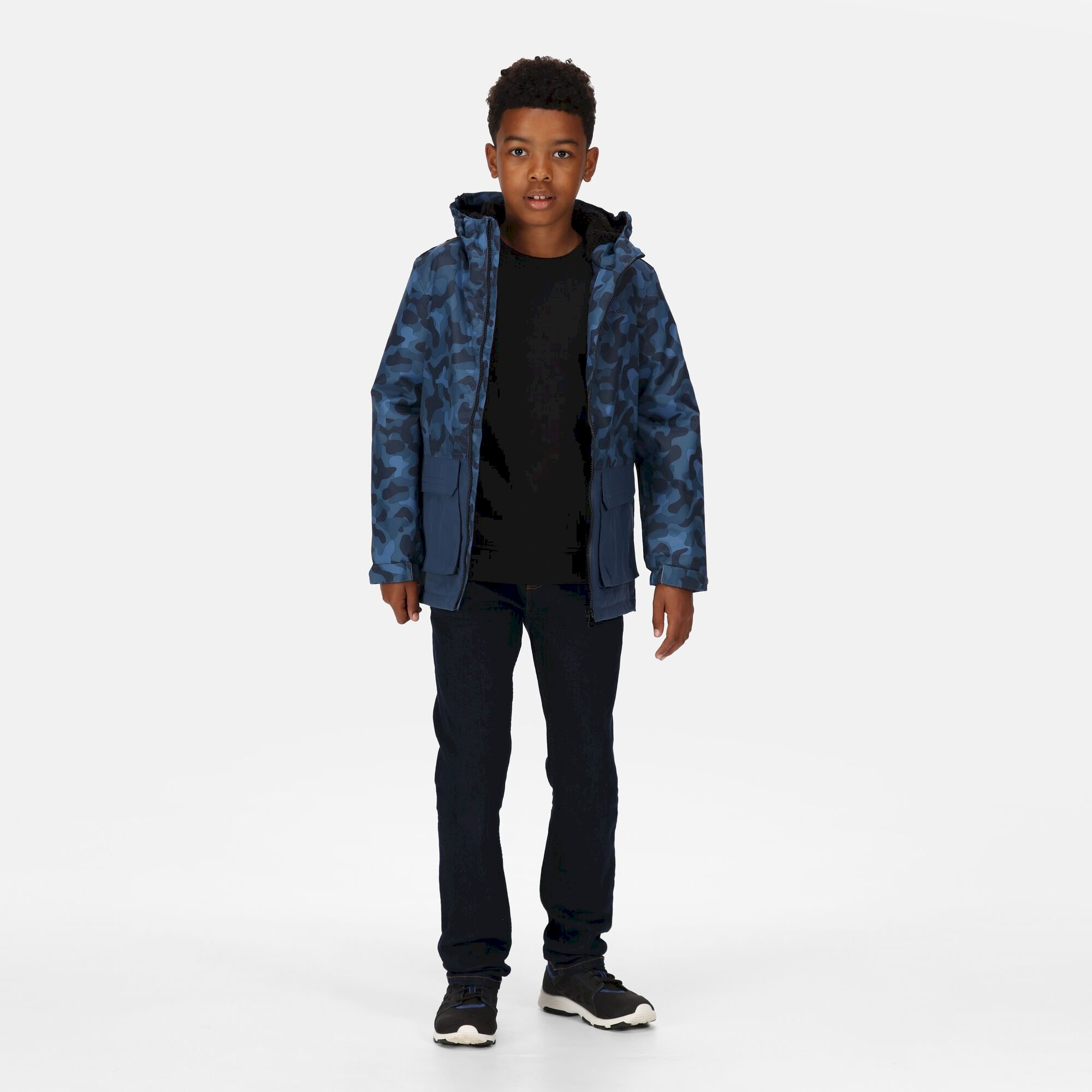 Kids' Salman Waterproof Insulated Jacket | Dark Denim Camo