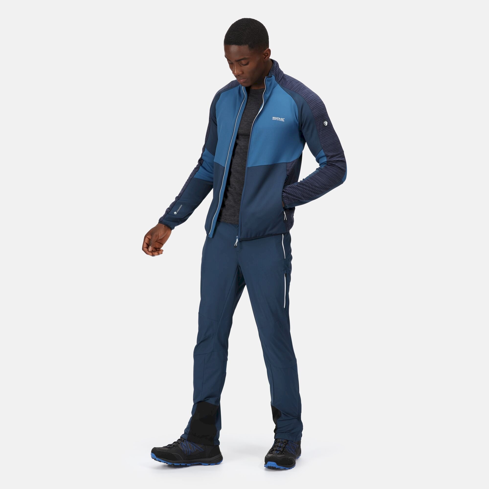 Men's Yare V Softshell Jacket | Dynasty Blue Moonlight Denim