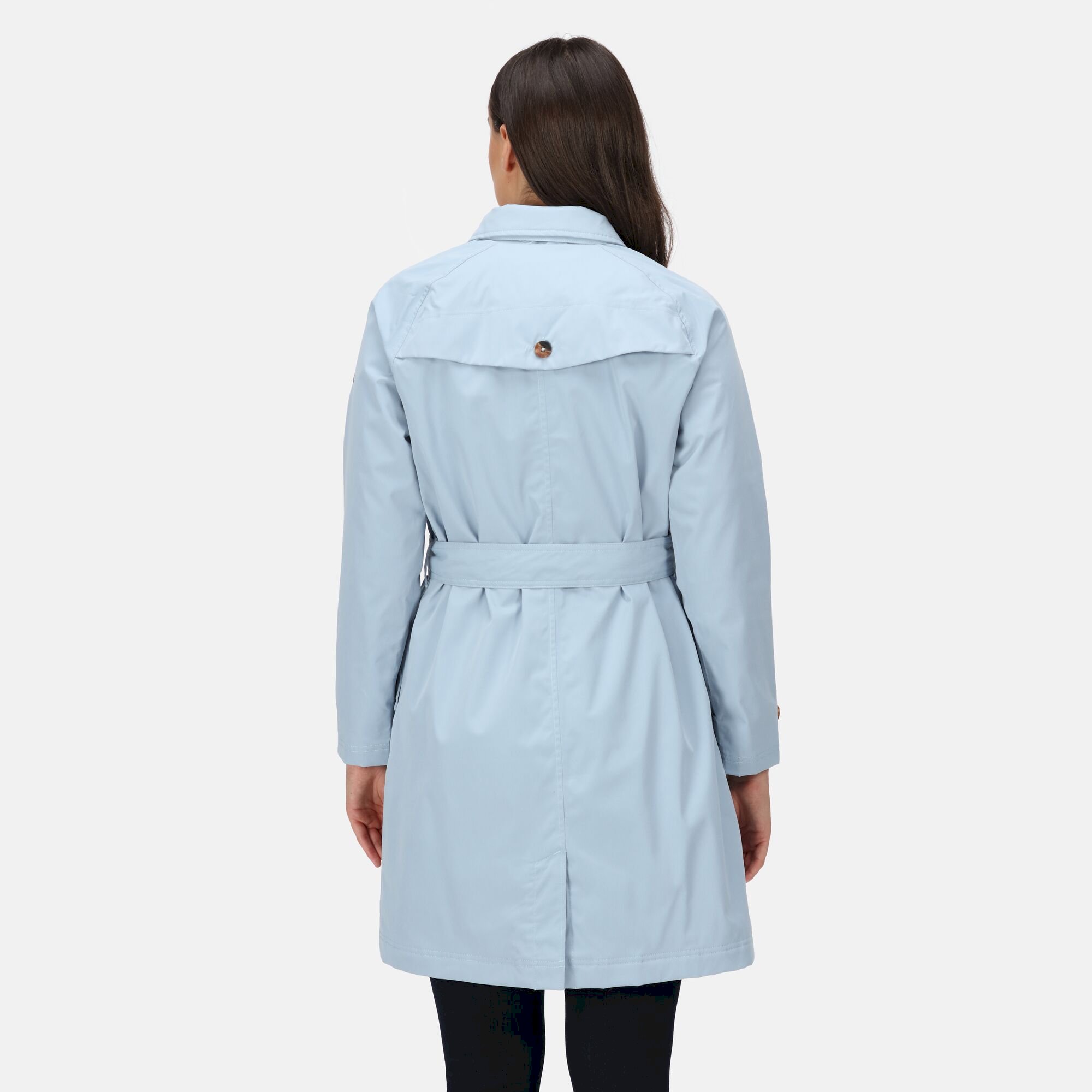 Women's Madalyn Waterproof Trench Coat | Ice Grey