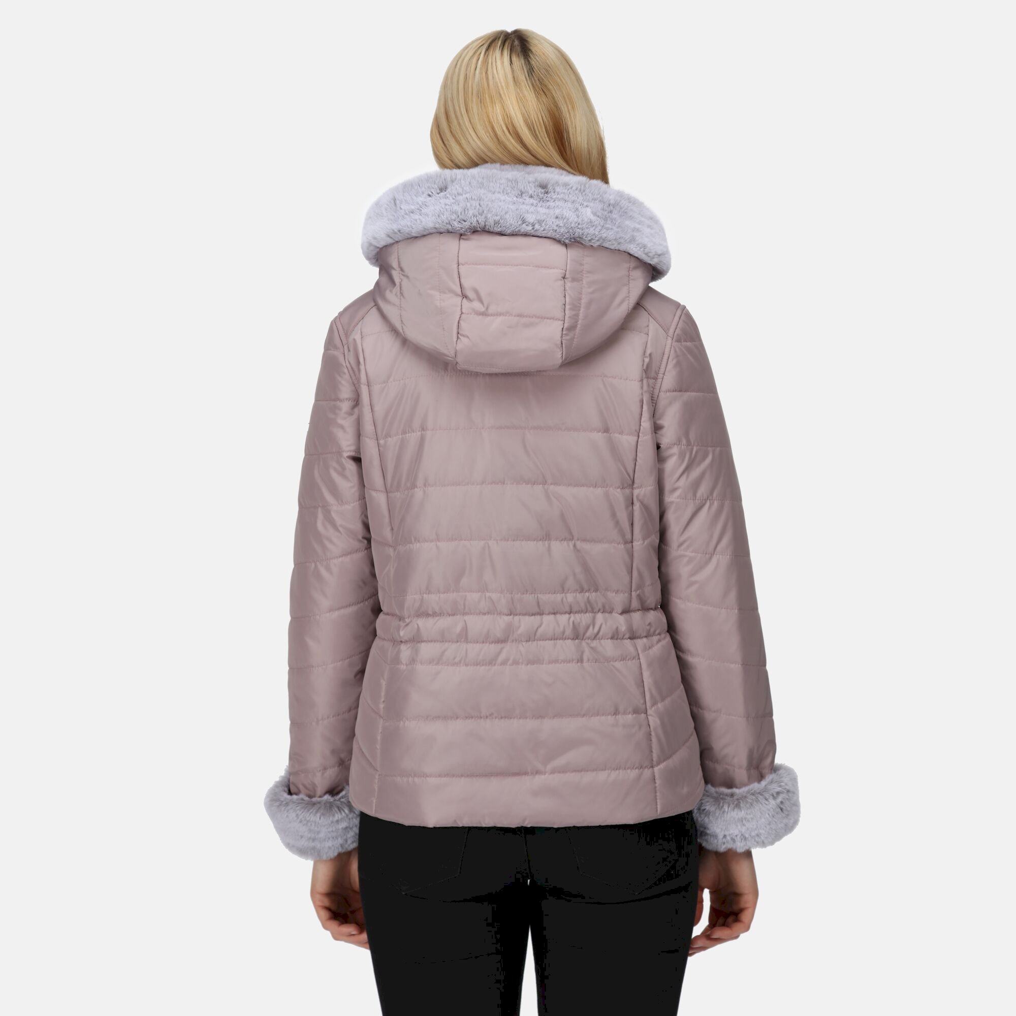 Women's Willabella Fur Detail Jacket | Lilac Chalk
