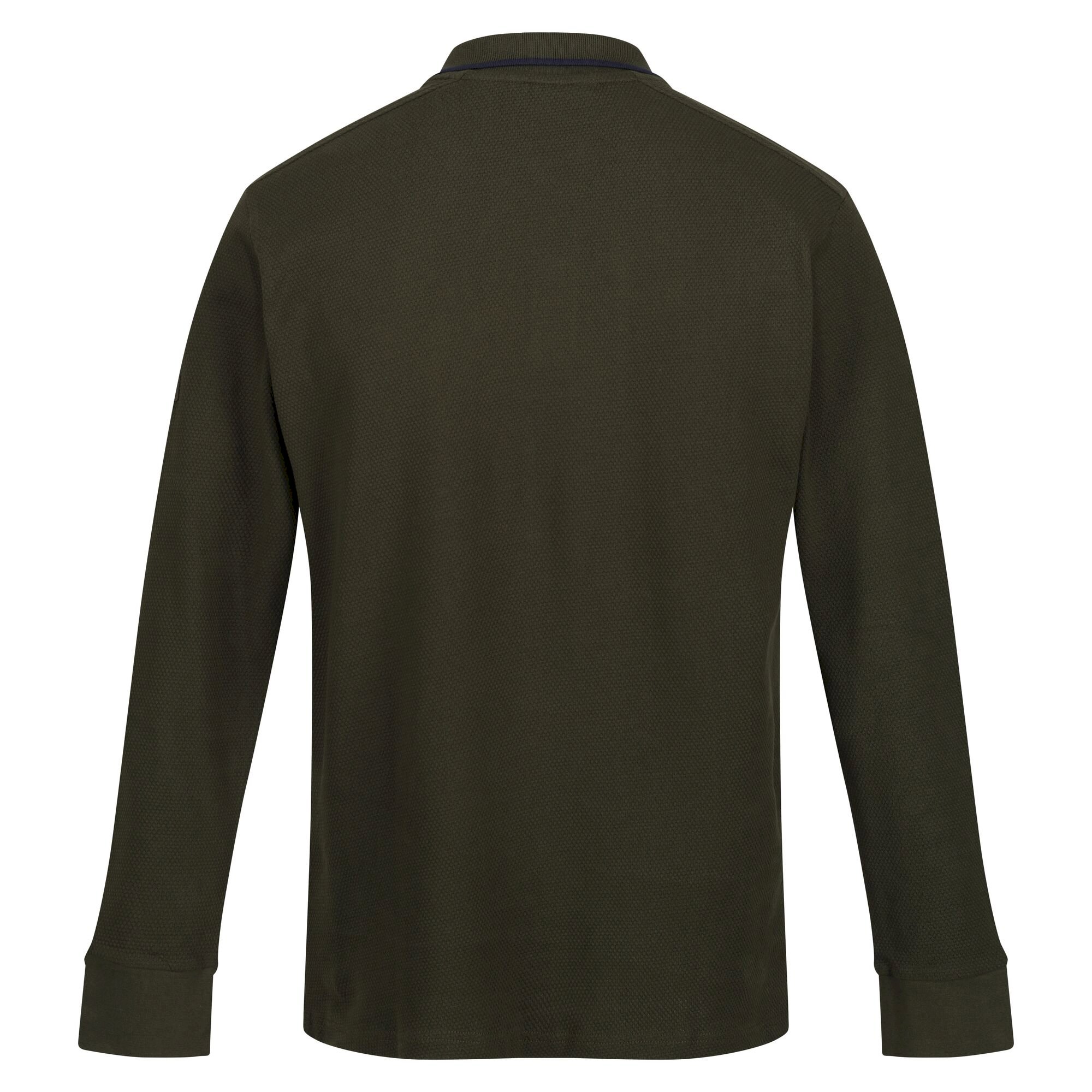 Men's Leaonzo Long Sleeved Polo Shirt | Dark Khaki