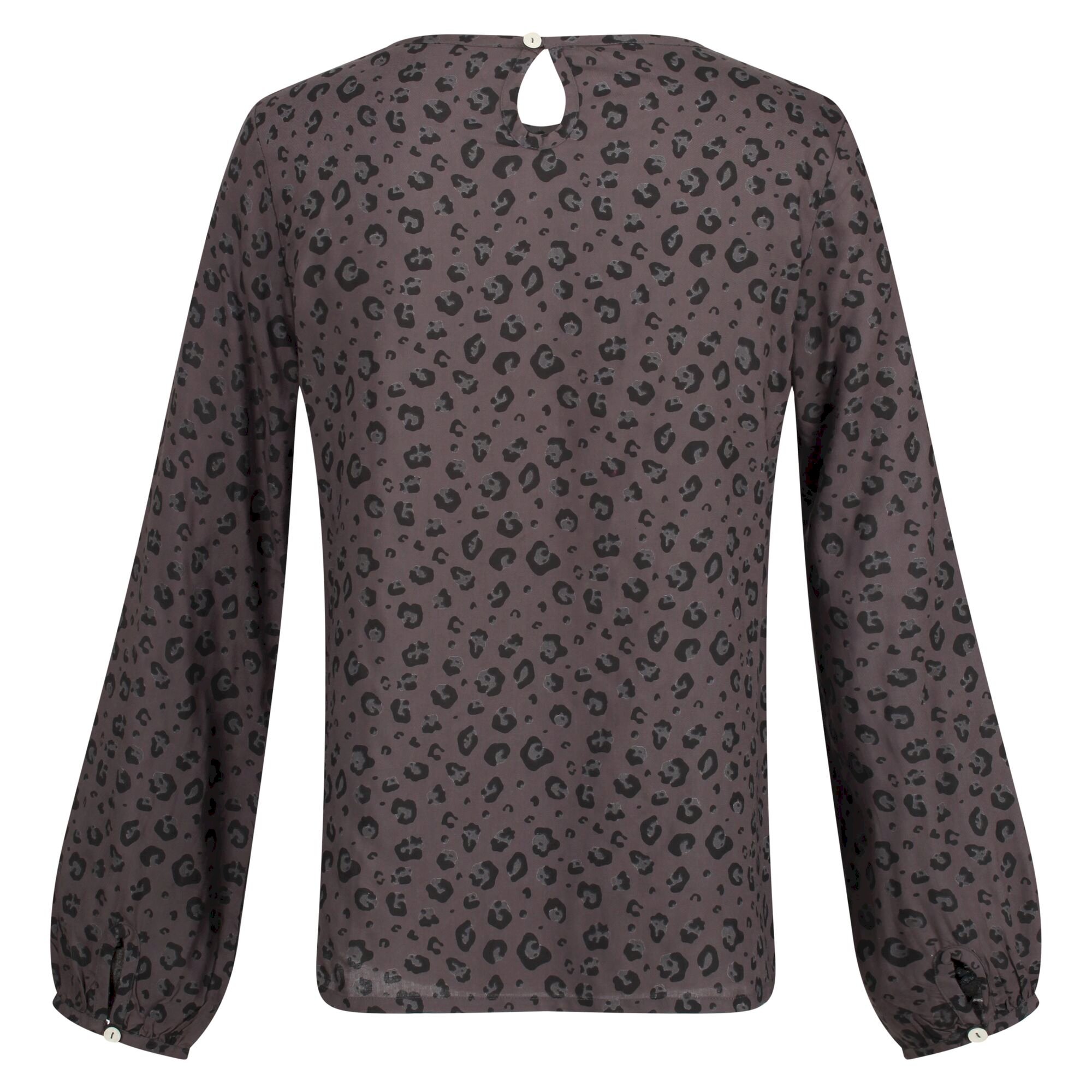 Women's Hadria Printed Blouse | Black Animal