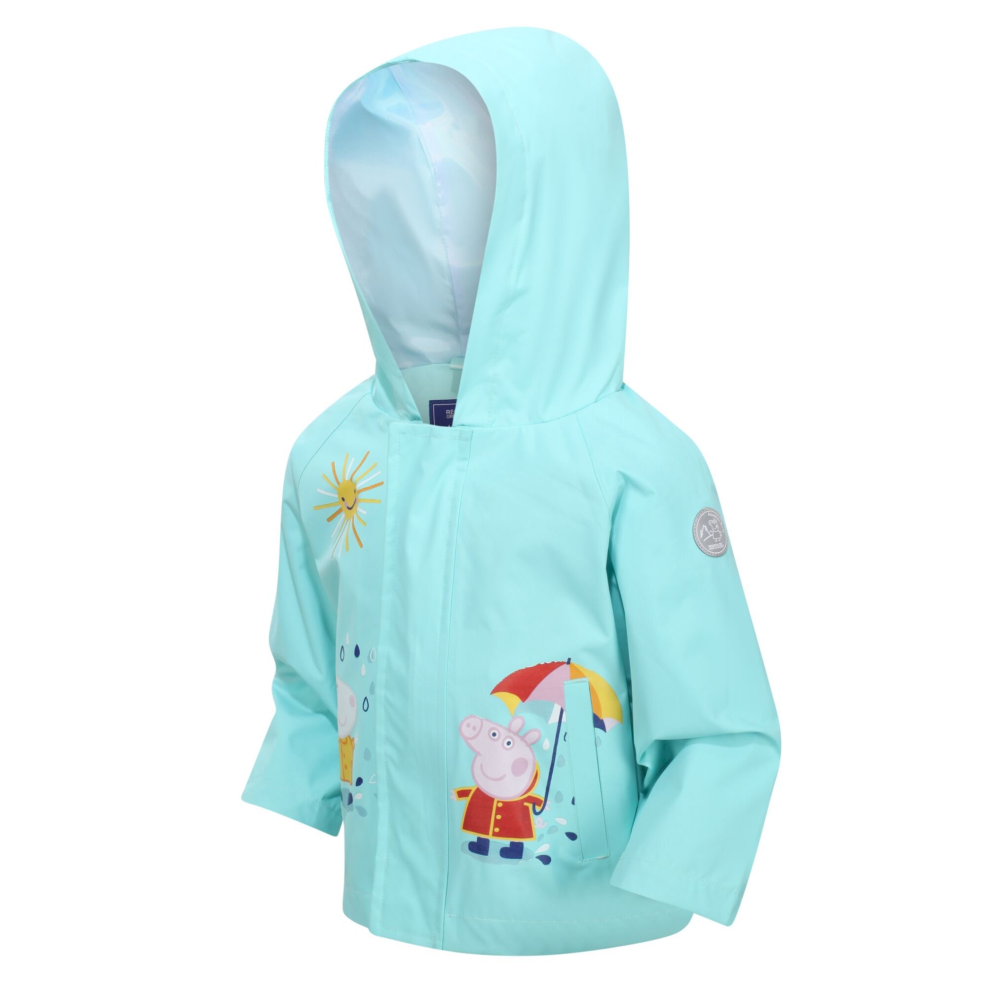 Peppa Pig Waterproof Summer Jacket | Aruba Blue
