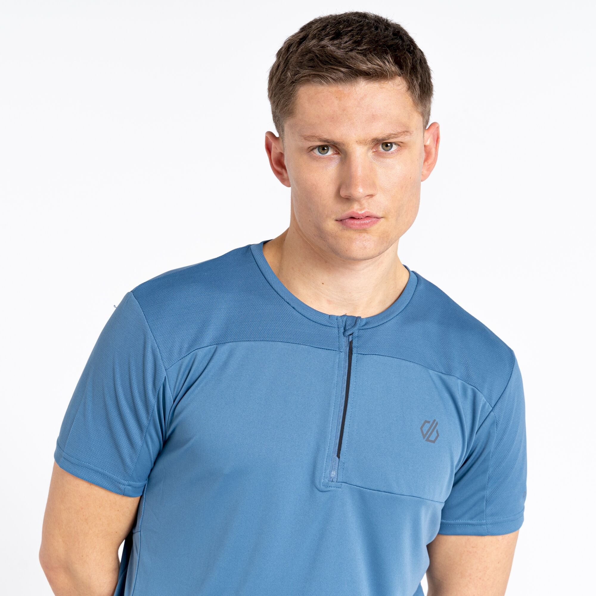 Dare 2b - Men's Aces III Recycled Zip Up Jersey | Stellar Blue