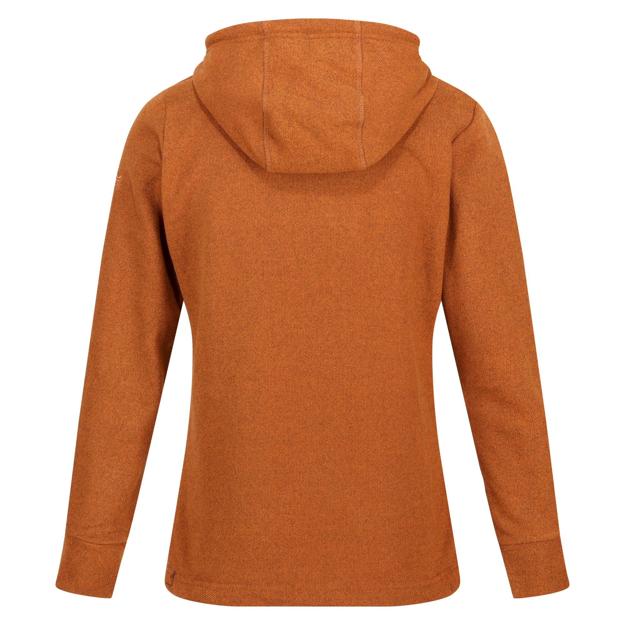 Women's Kizmit II Hooded Marl Fleece | Copper Almond Two Tone