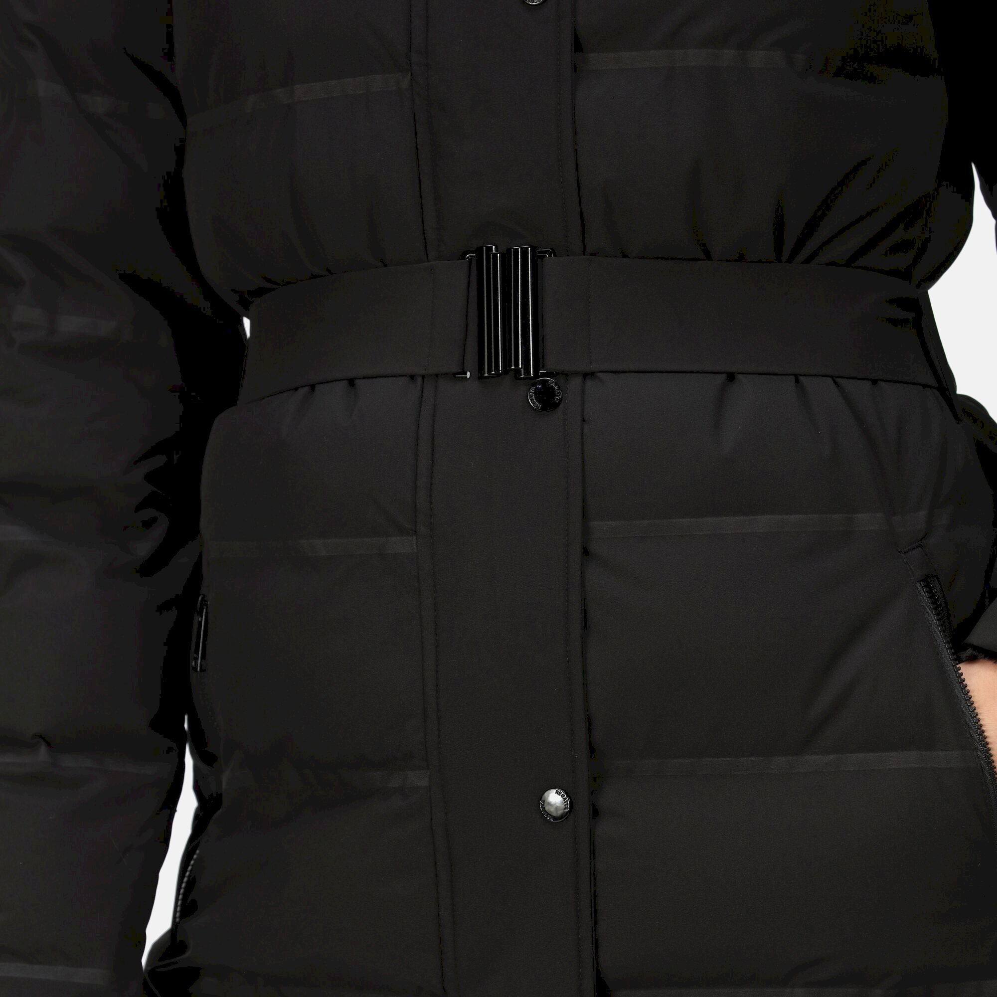 Giovanna Fletcher Collection - Daleyza Thermal Parka Jacket | Black