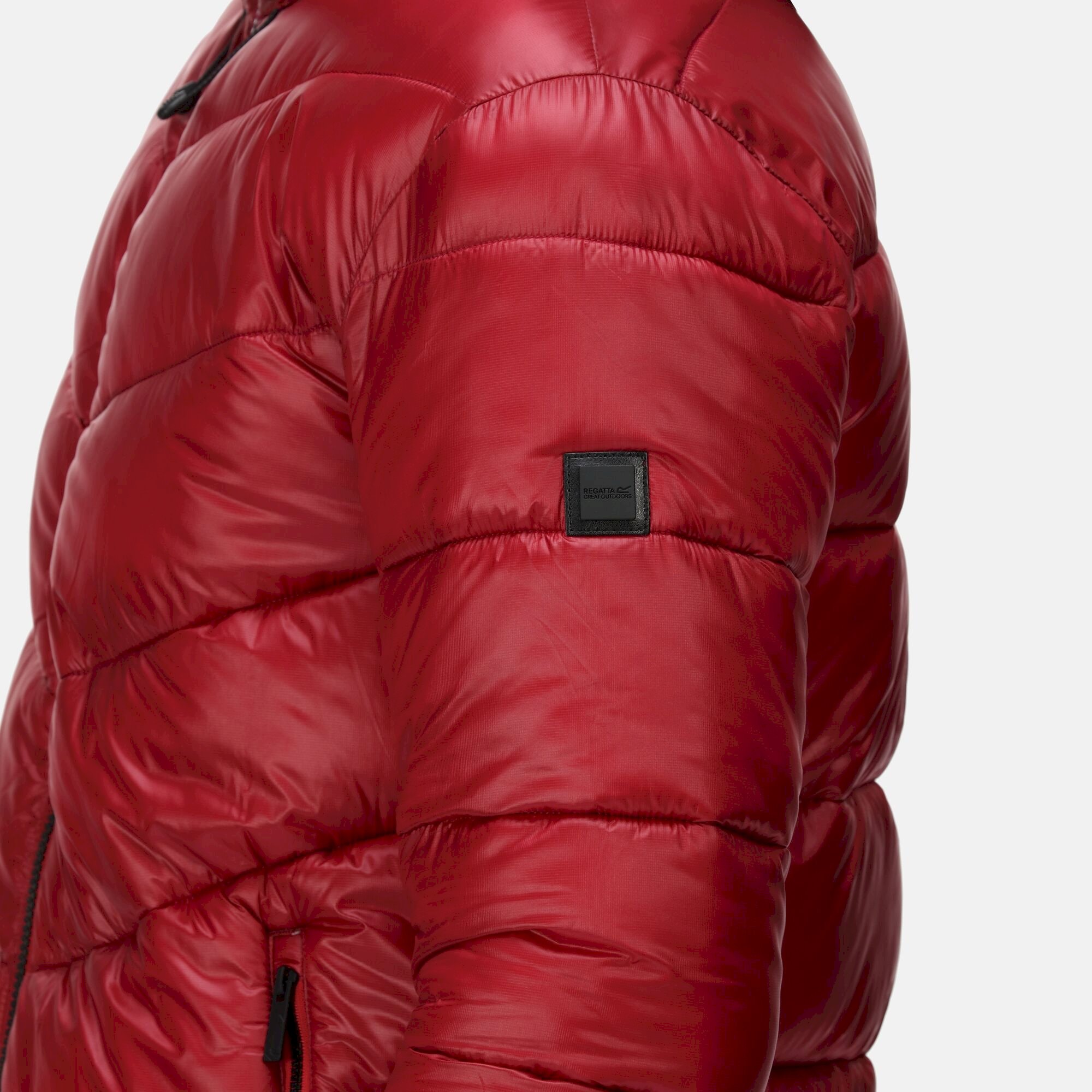 Men's Toploft II Hooded Puffer Jacket | Dark Red