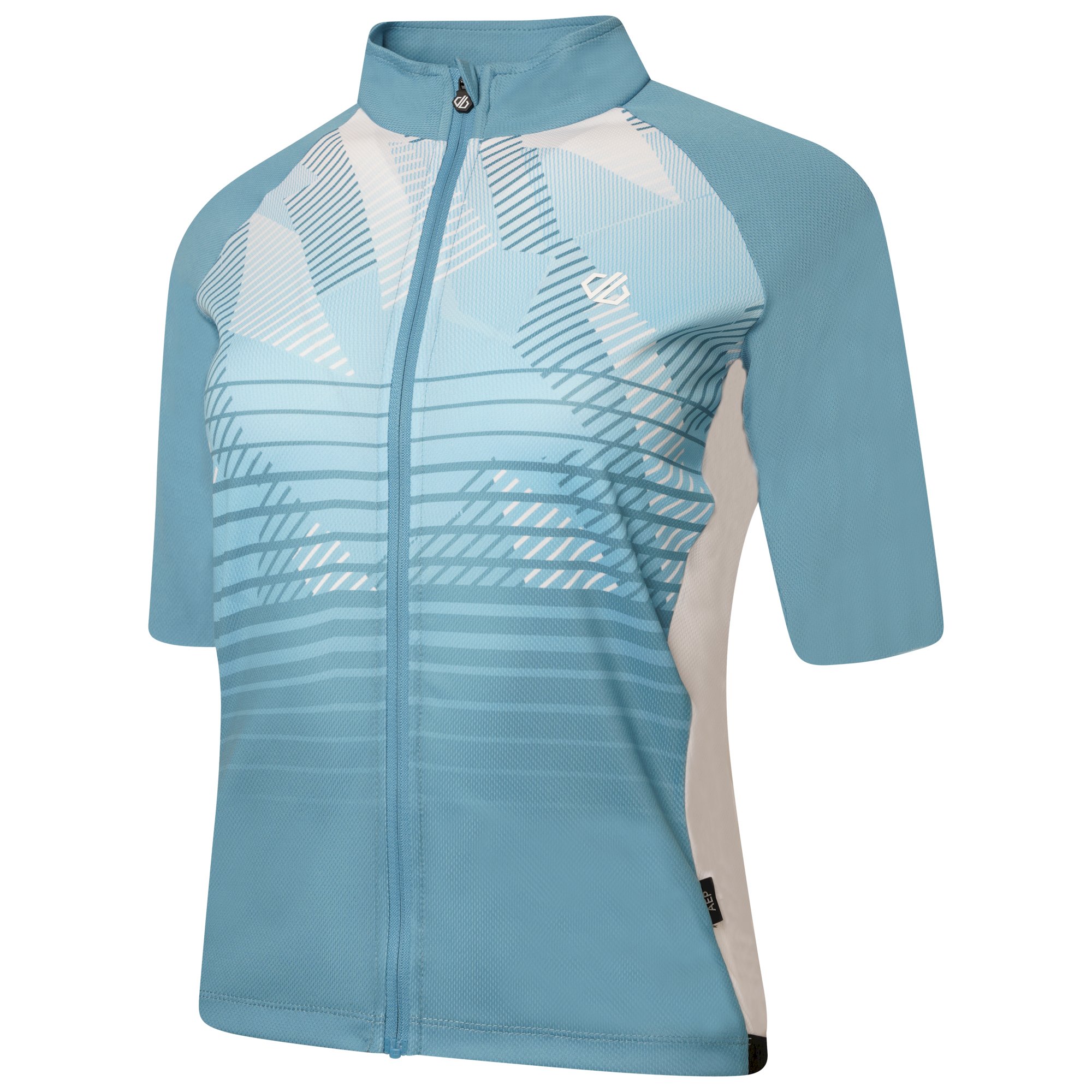 Dare 2b - Women's AEP Prompt Lightweight Jersey | Capri Blue Empowered print