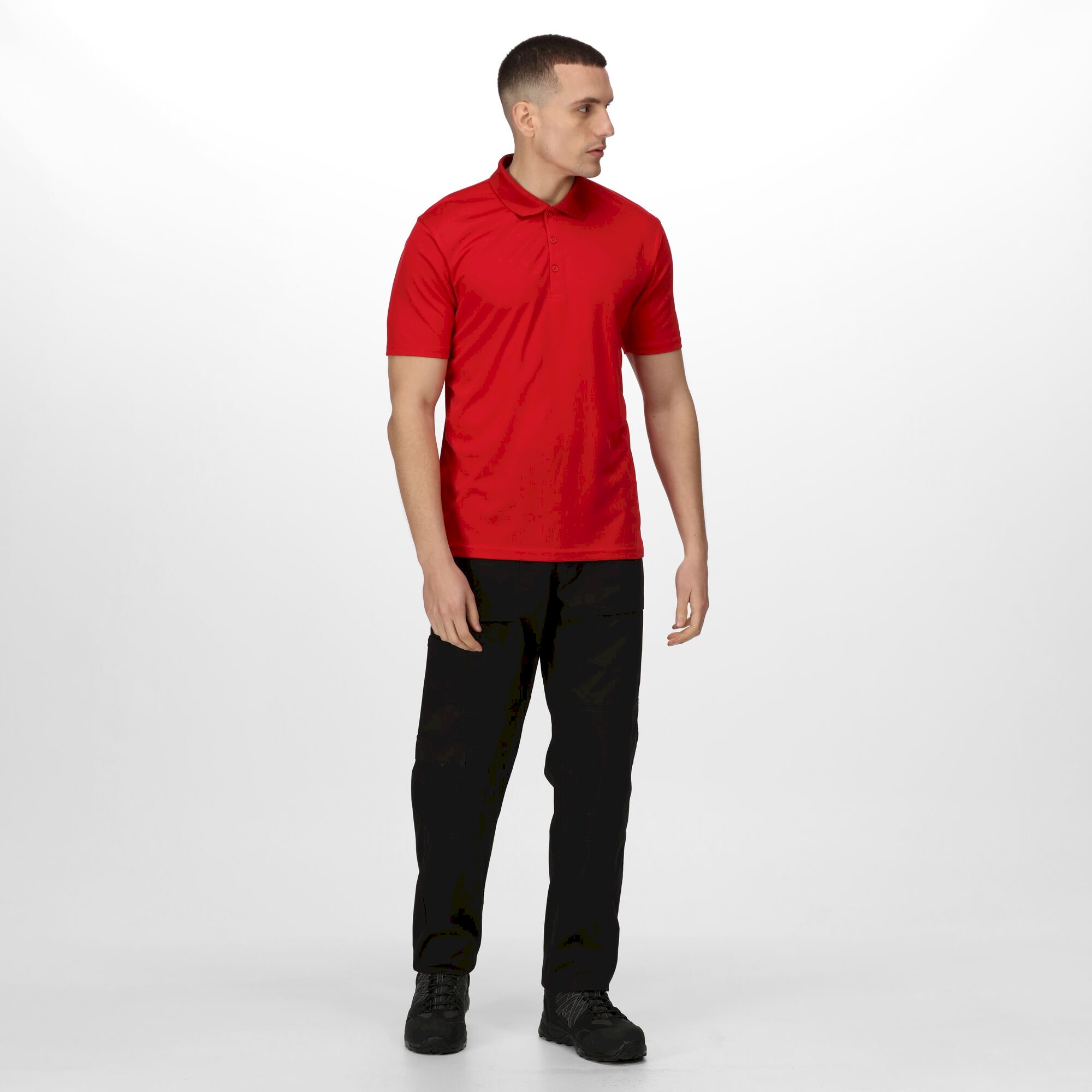 Men's Pro Wicking Polo | Classic Red