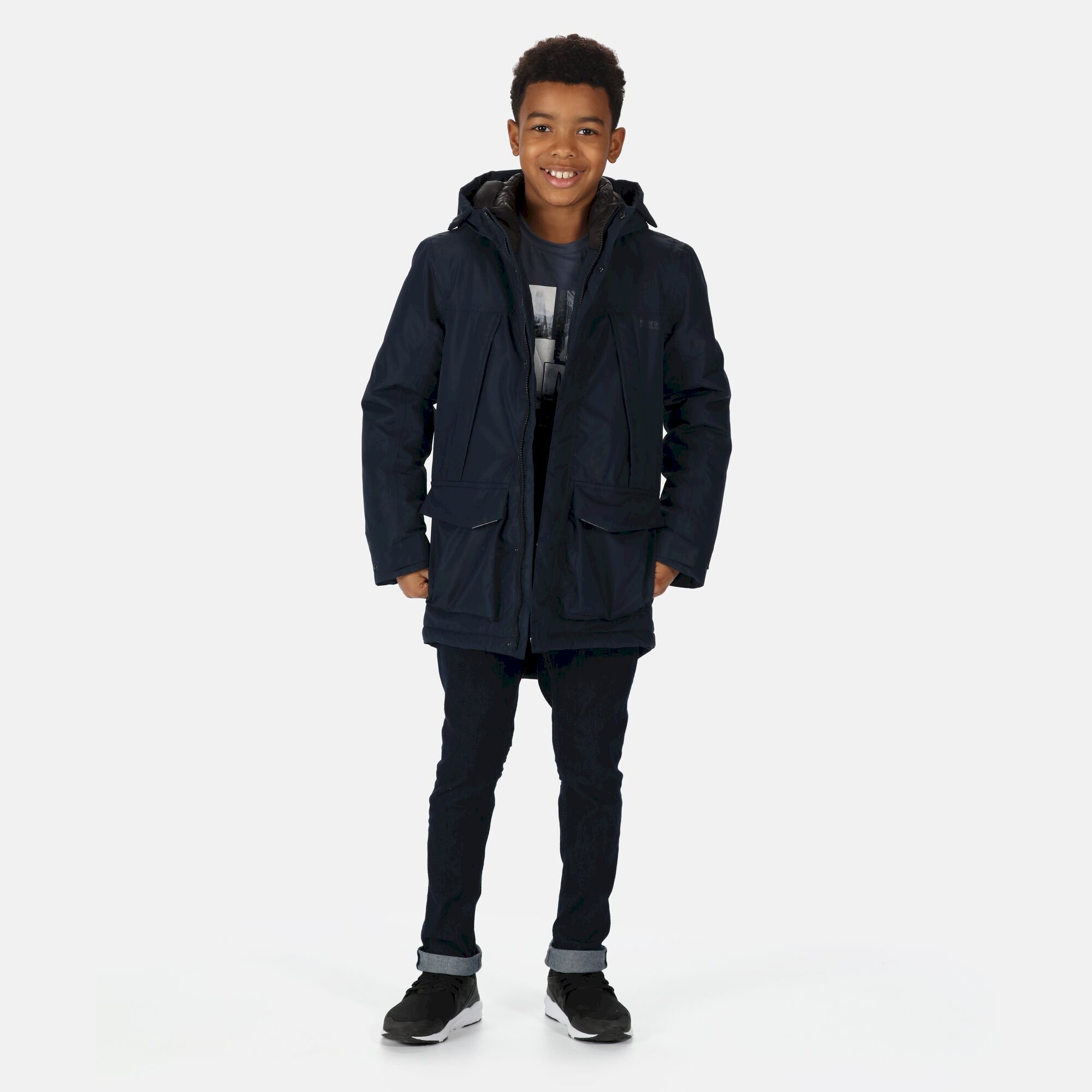 Kids' Paddrick Waterproof Parka Jacket | Navy