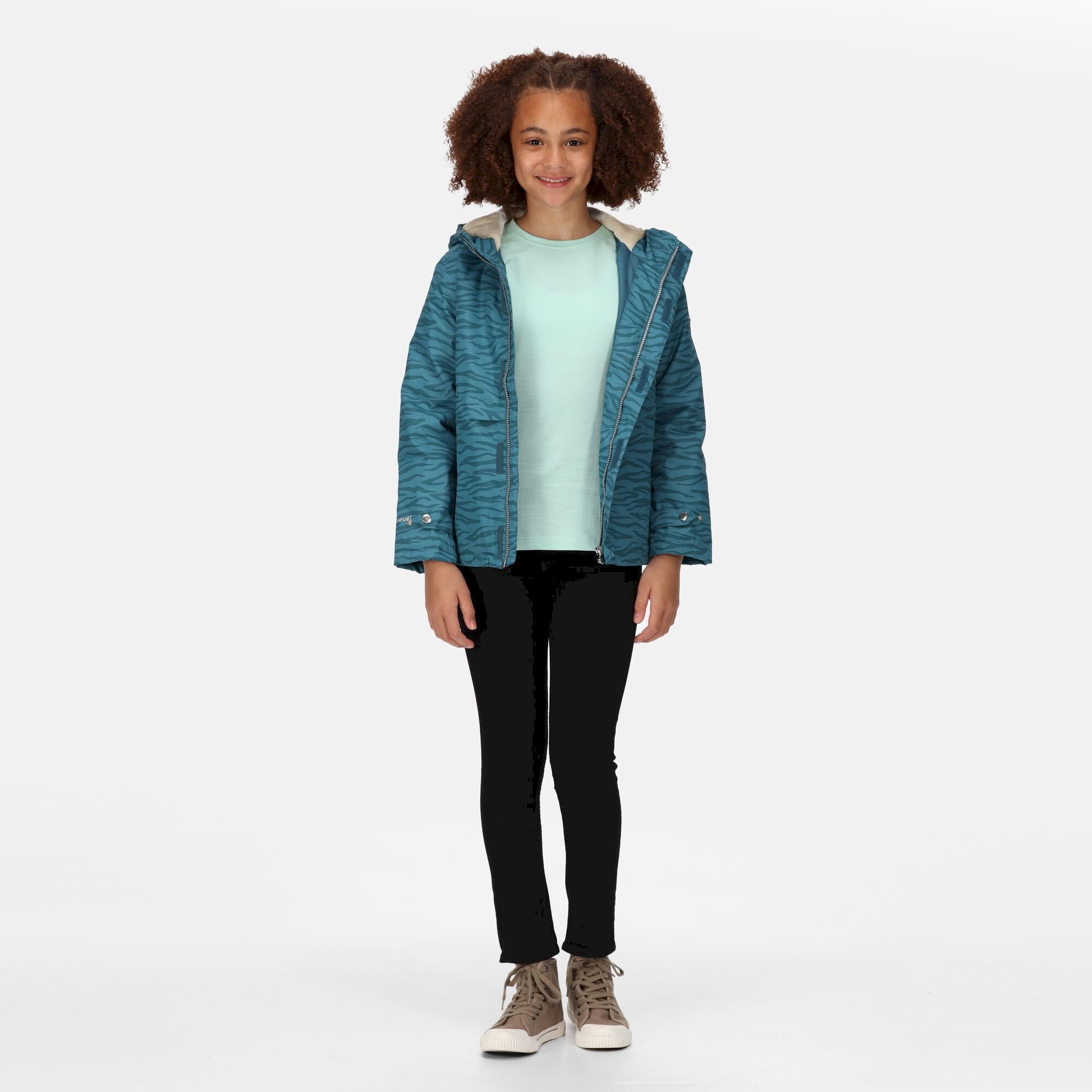 Kids' Bambee Waterproof Jacket | Dragonfly Zebra