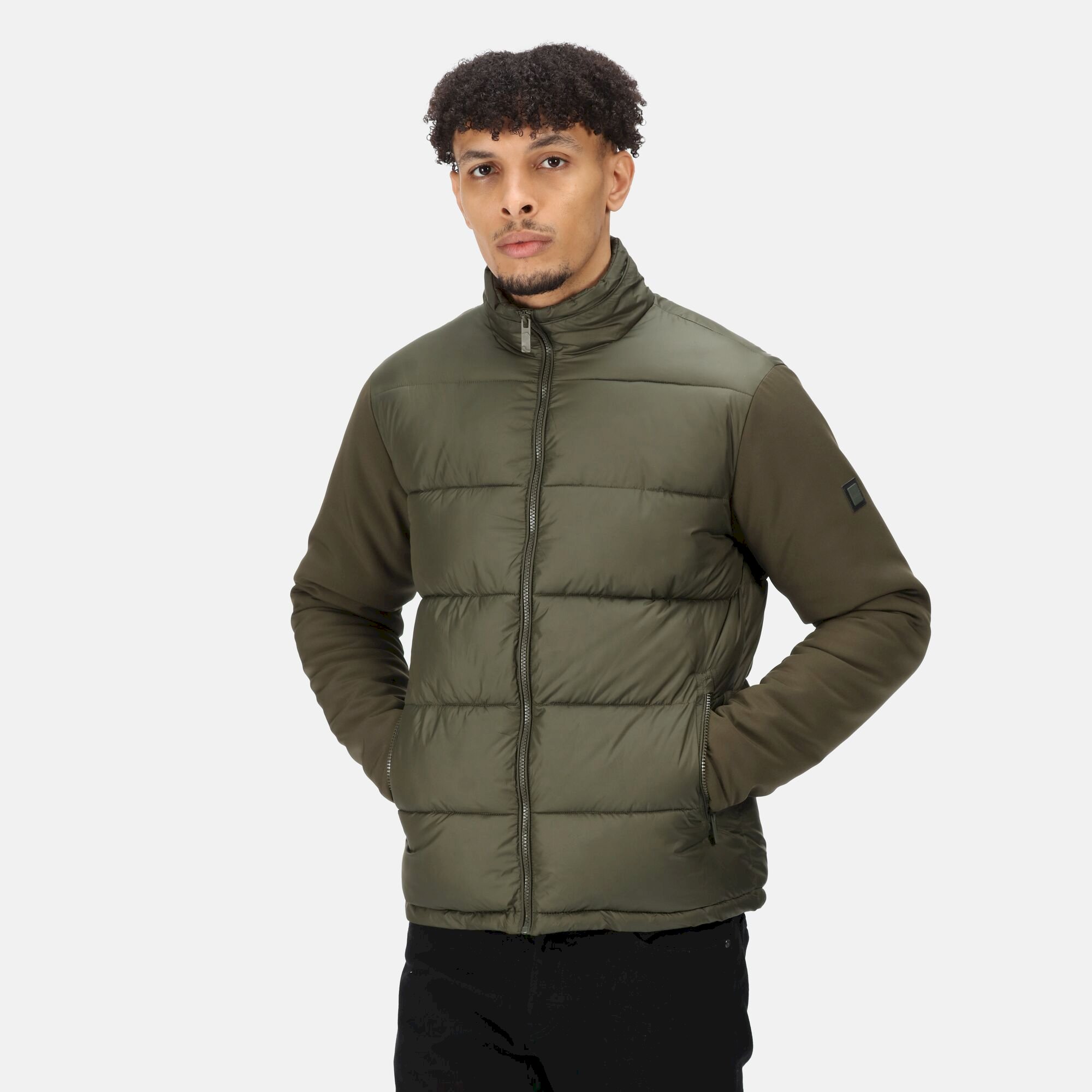 Men's Firmilien Lightweight Puffer Jacket | Dark Khaki