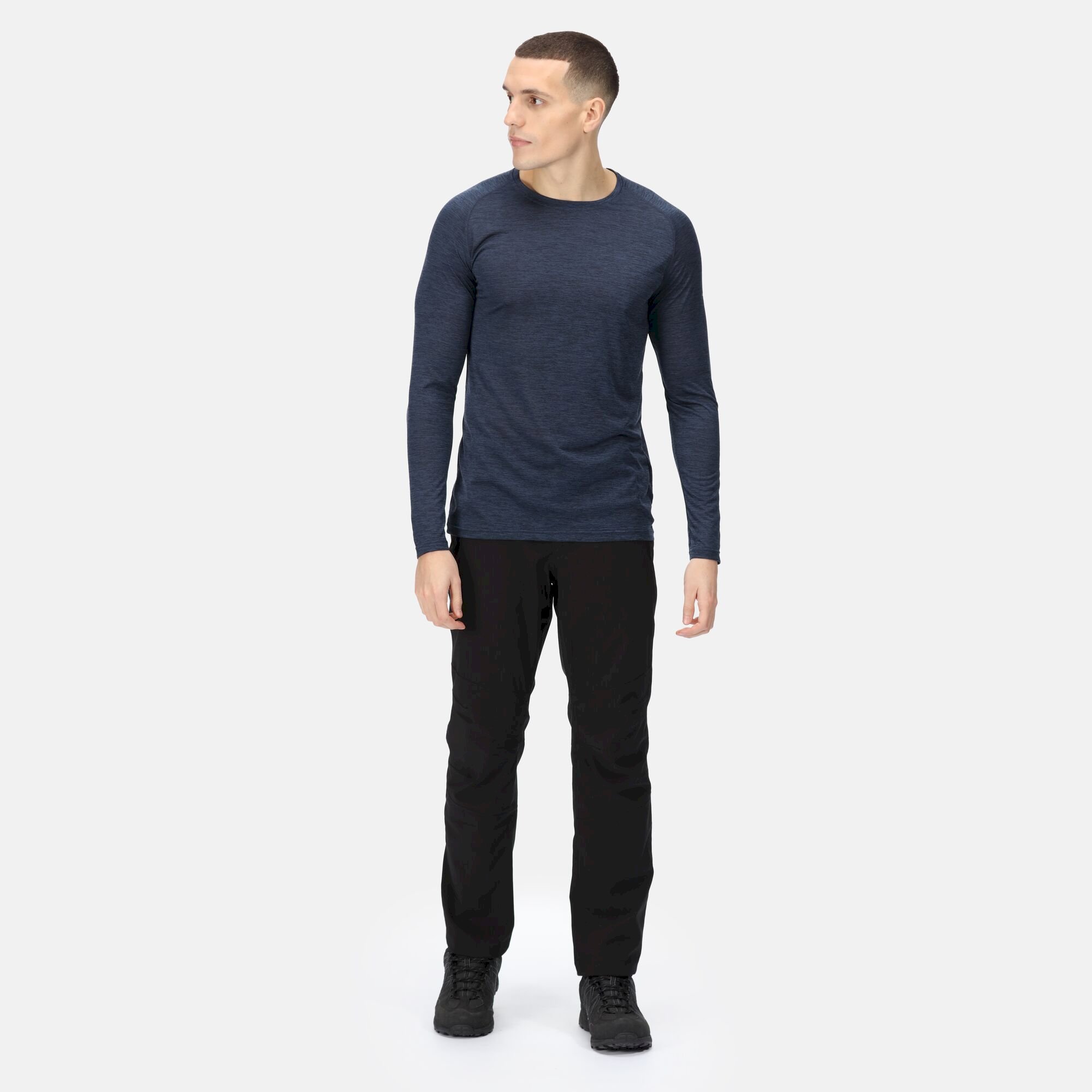 Men's Burlow Long Sleeved T-Shirt | Admiral Blue