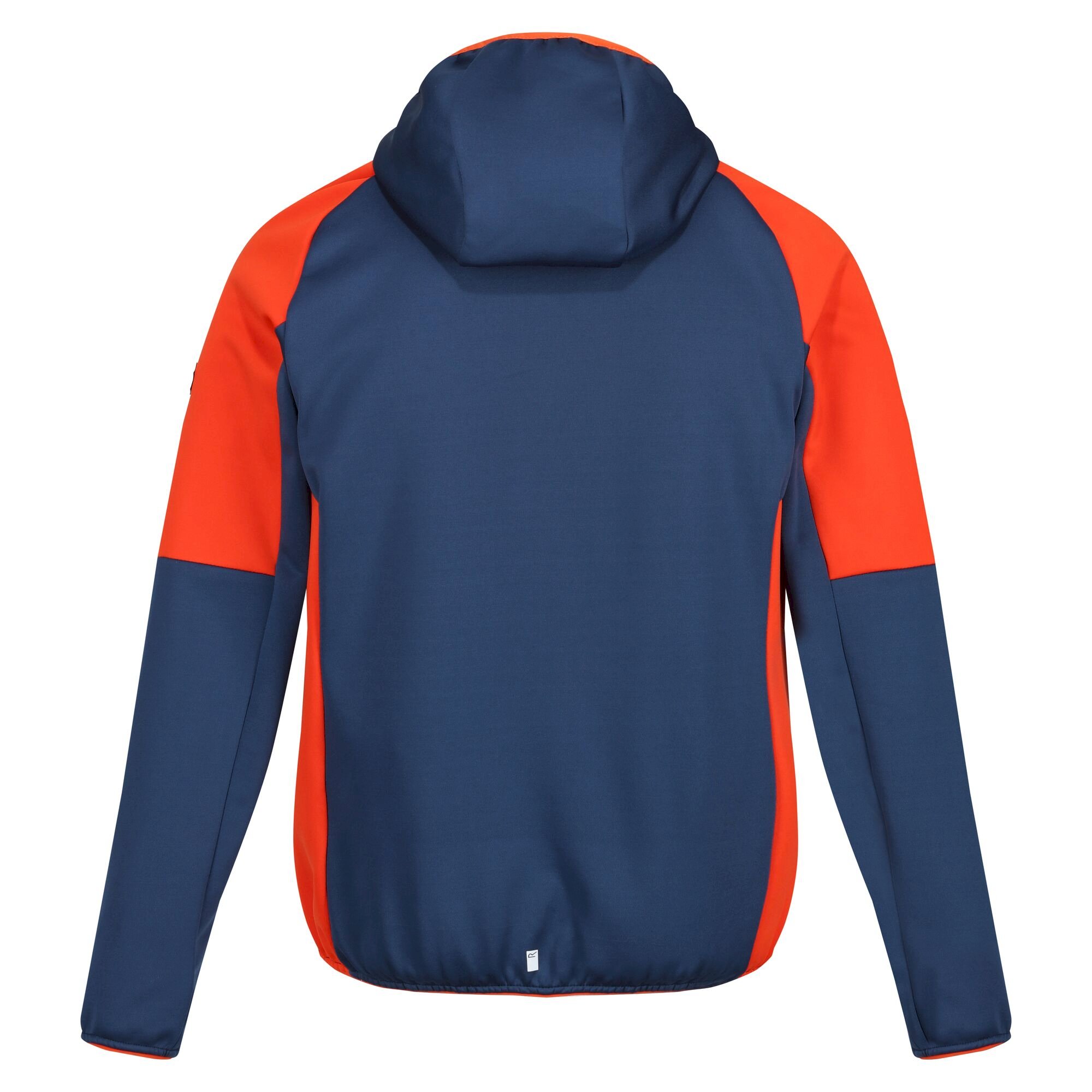 Men's Attare Softshell Hooded Jacket | Admiral Blue Pacific Green