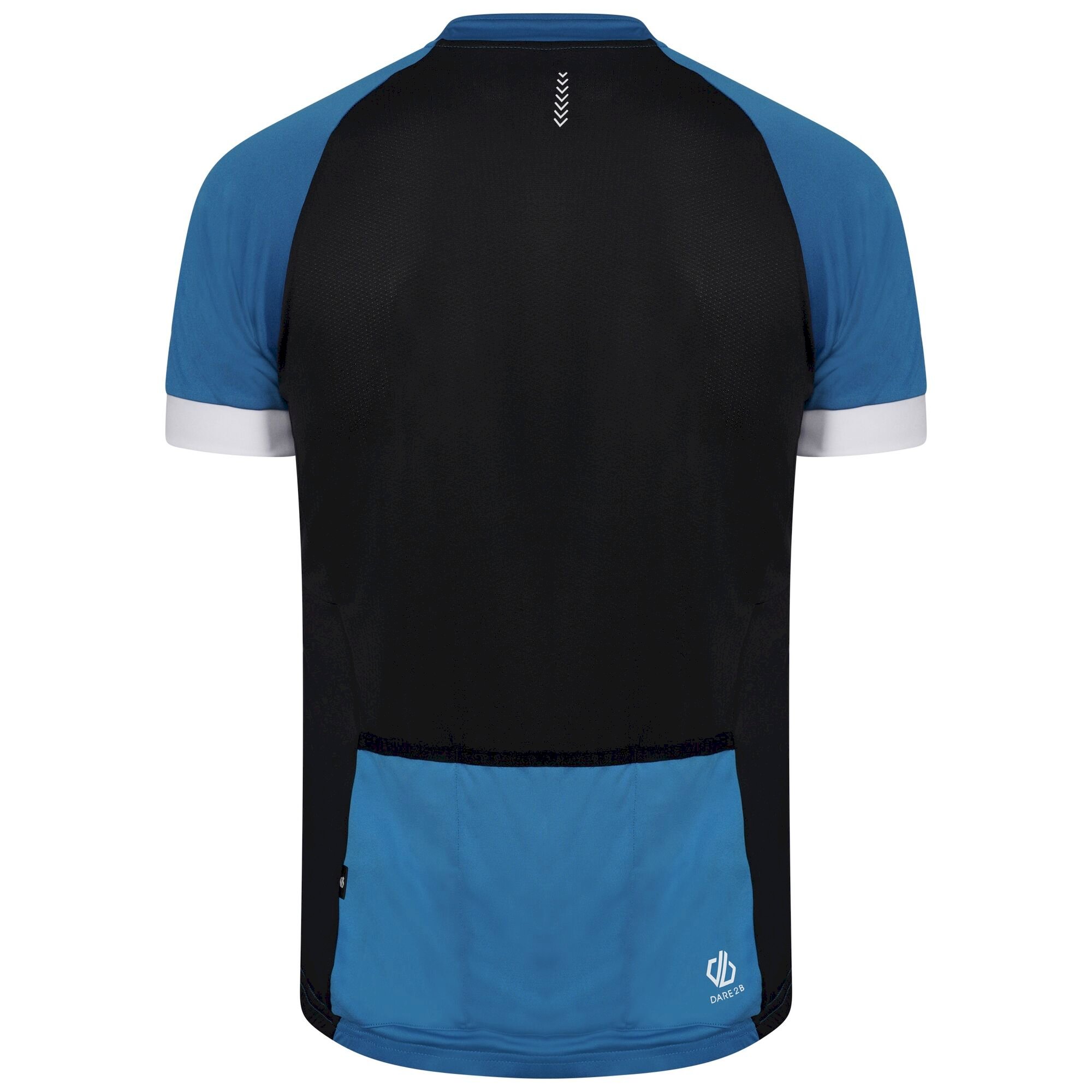Dare 2b - Men's Protraction Full Zip Lightweight Jersey | Methyl Blue Petrol Blue