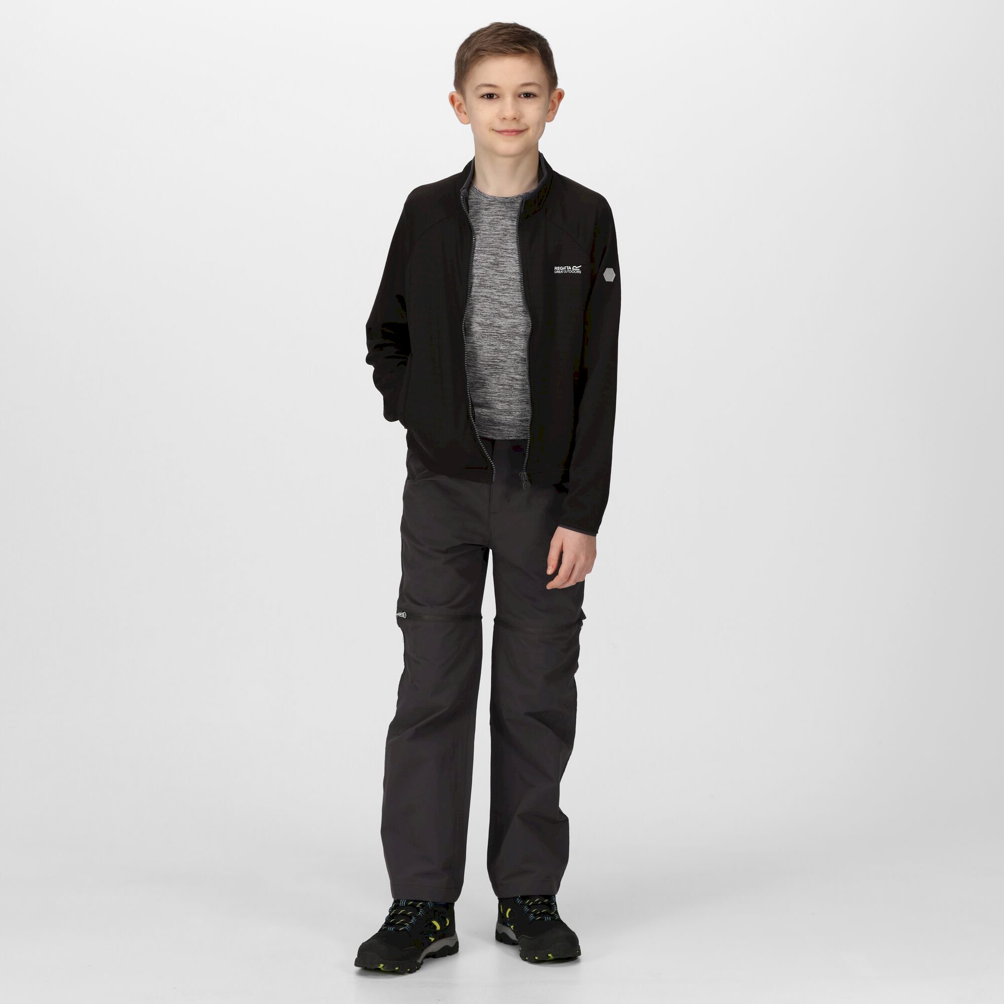 Kids' Highton Lite II Softshell Jacket | Black