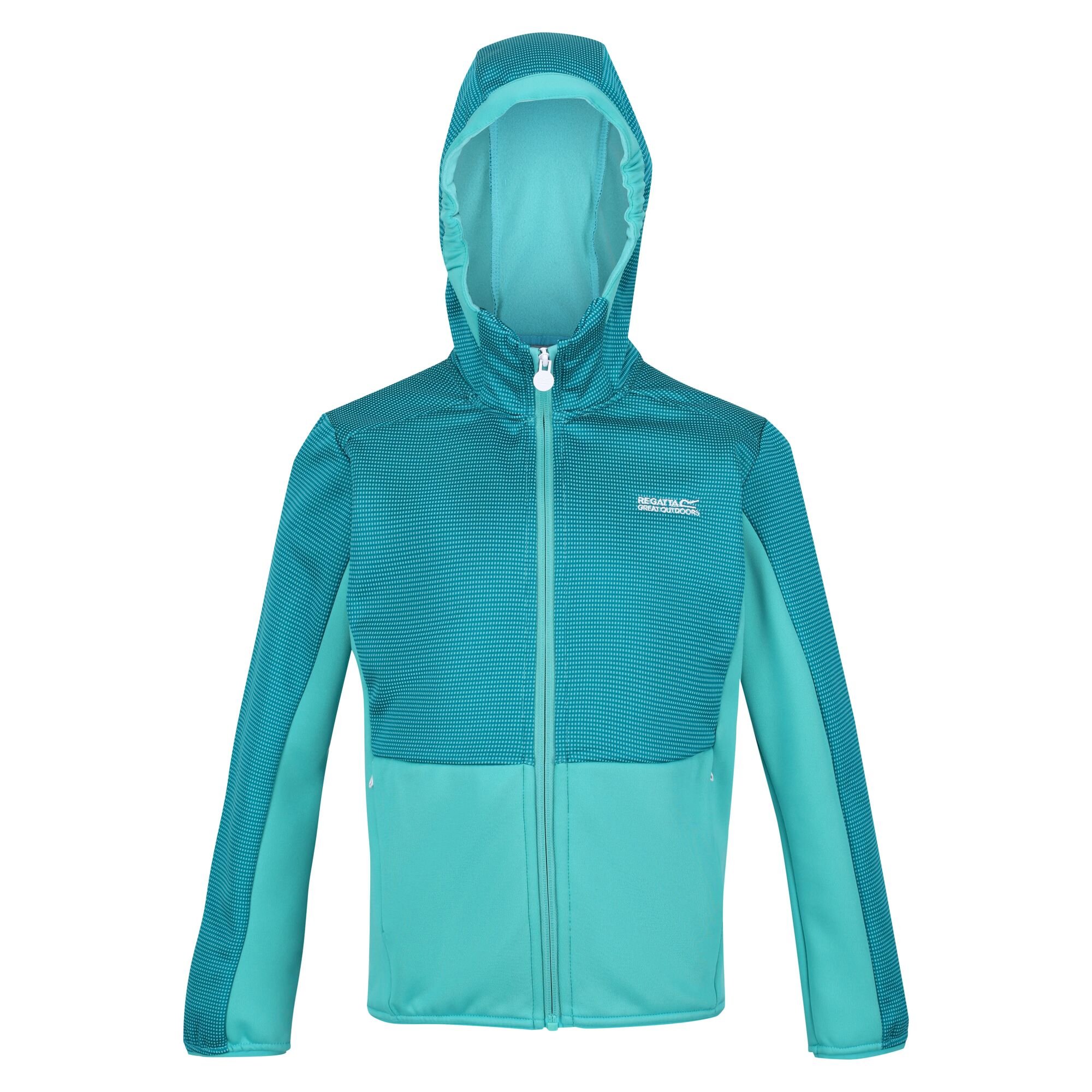Kids' Highton Full Zip Fleece | Enamel Turquoise
