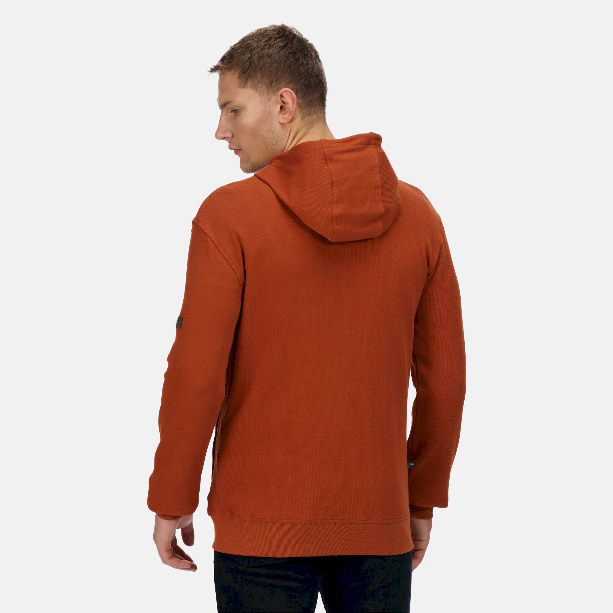 Men's Lyman Full Zip Hooded Fleece | Gingerbread