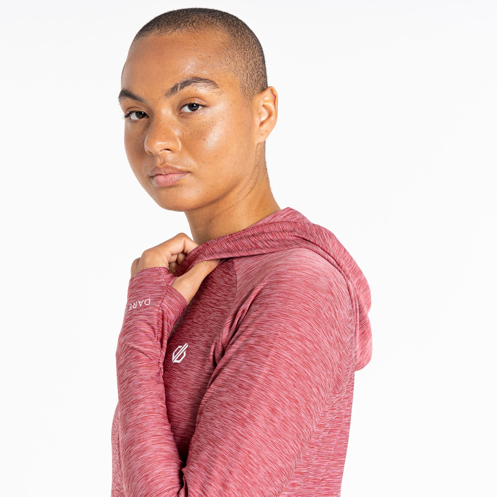 Dare 2b - Women's Sprint City Lightweight Hoodie | Earth Rose Marl