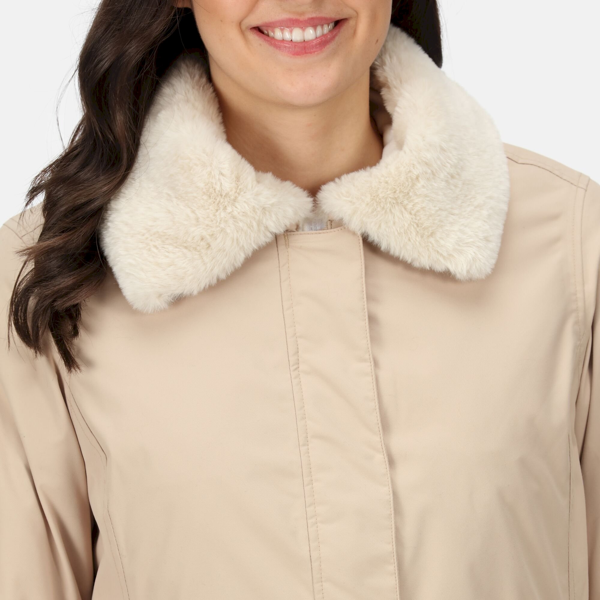 Women's Renata Fur Collar Parka | Moccasin