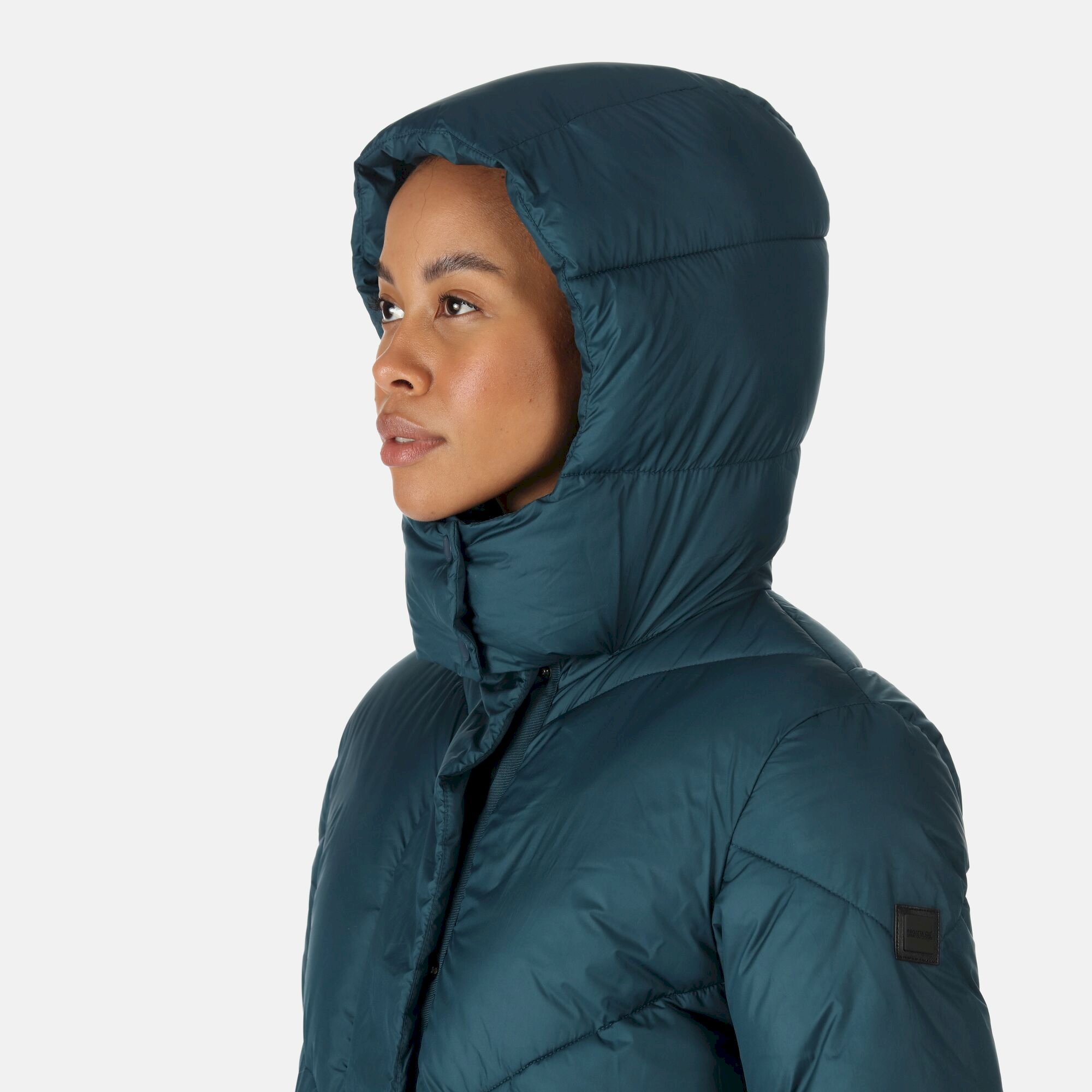 Women's Longley Longline Quilted Jacket | Reflecting Lake