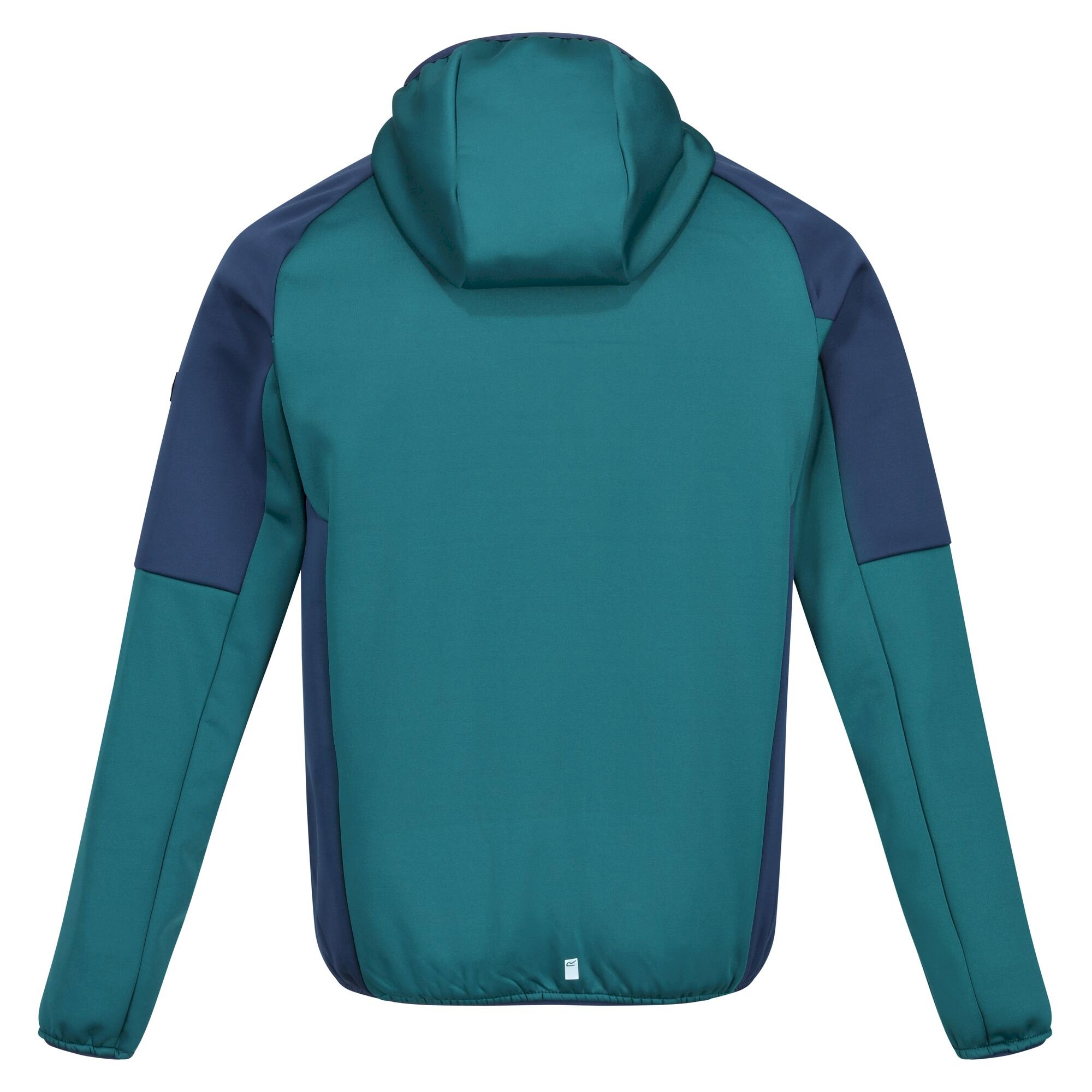 Men's Attare Softshell Hooded Jacket | Pacific Green Navy