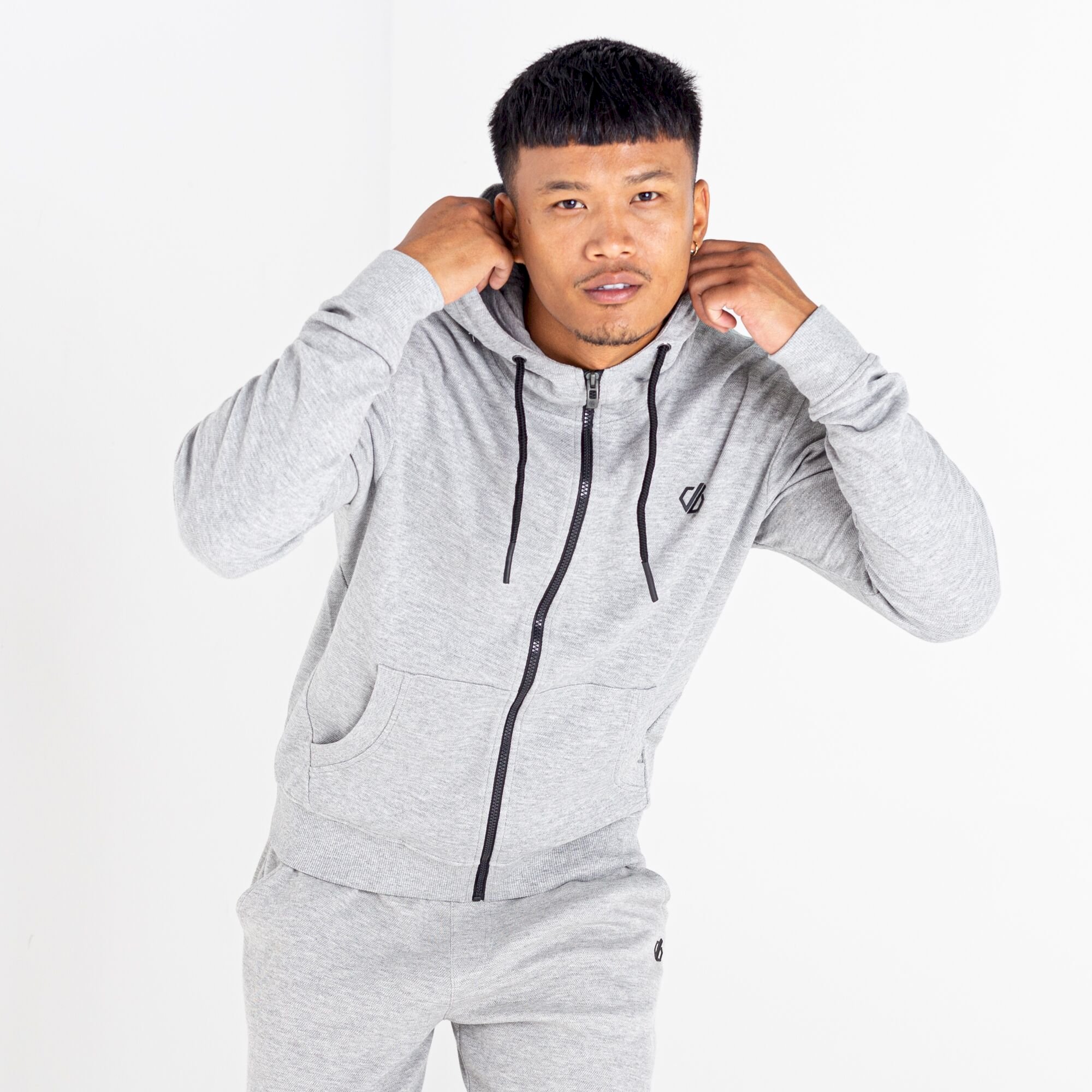 Dare 2b - Modulus Full Zip Hoodie | Ash Grey