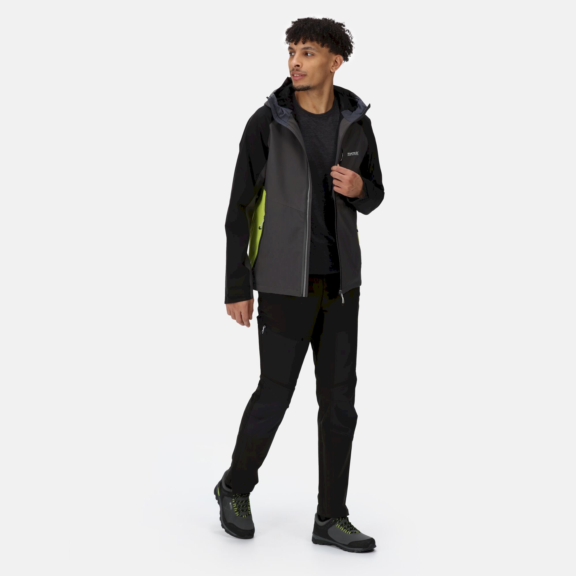 Men's Britedale Waterproof Jacket | Dark Grey Black