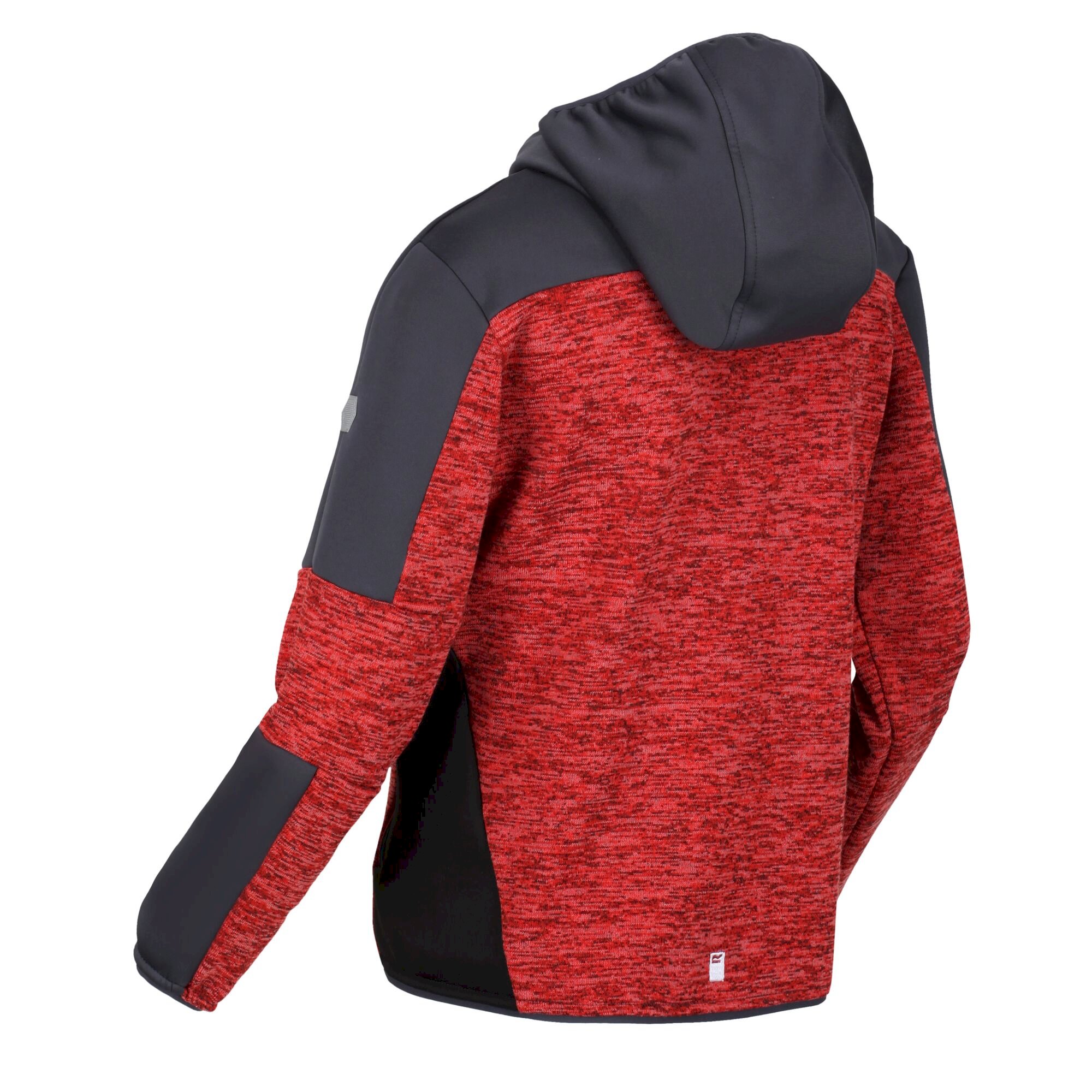 Kids' Dissolver V Full Zip Fleece | Fiery Red India Grey Black