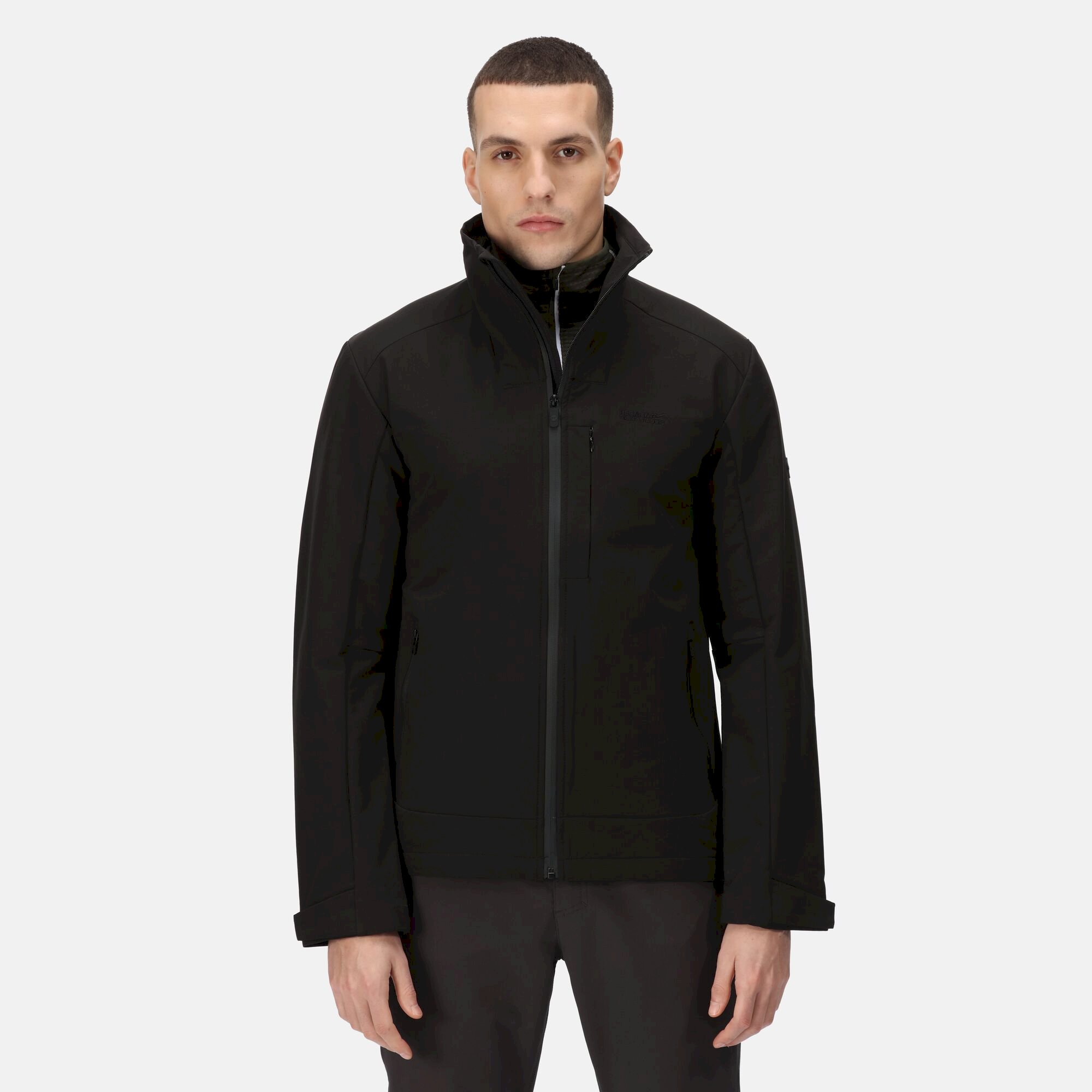 Men's Overmoor Softshell Jacket | Black